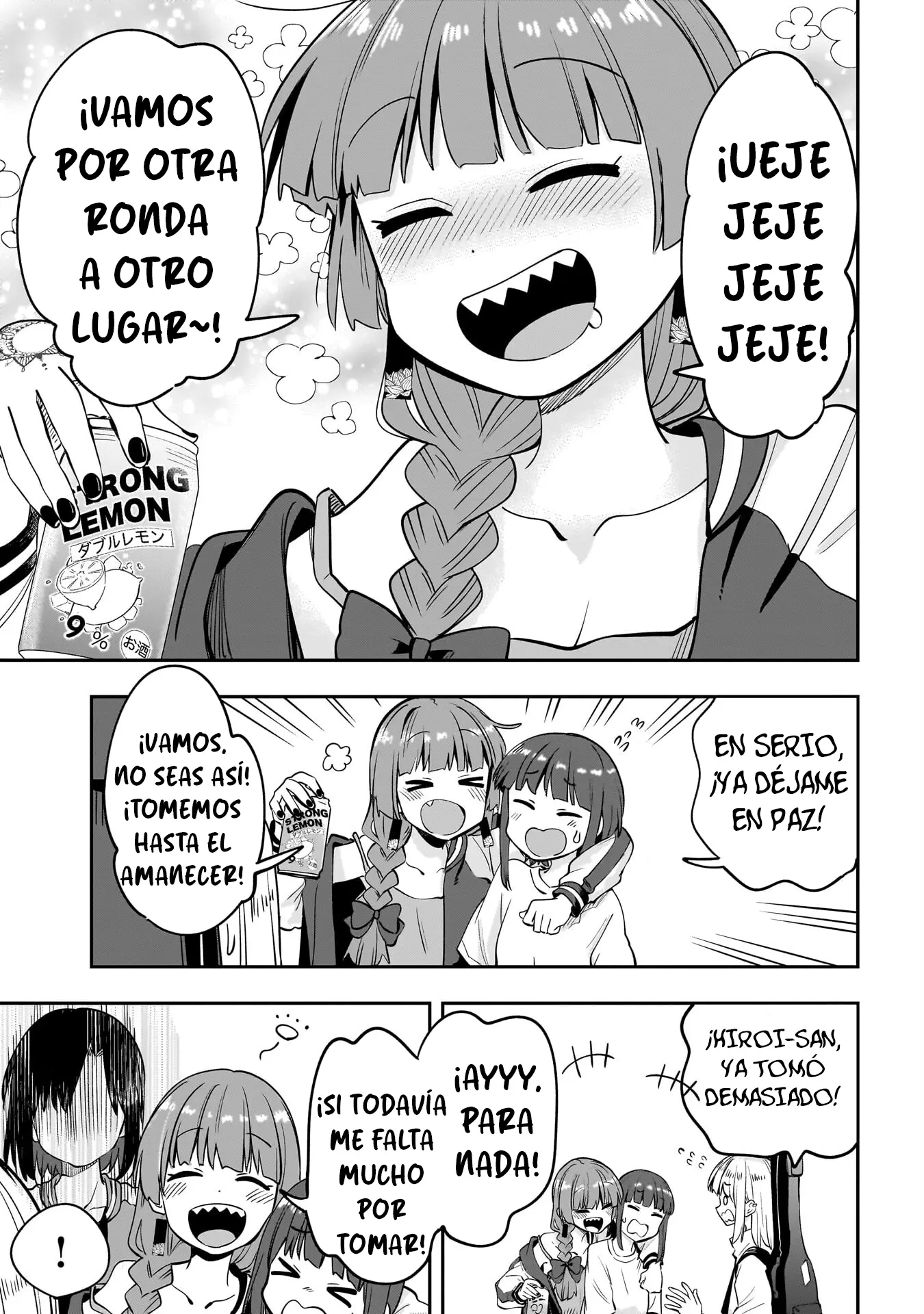 Bocchi the Rock! Gaiden: El DIARIO DE BORRACHERA DE KIKURI HIROI - Capítulo 9 - Página 15 - LectorTMOo