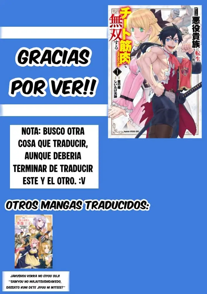 Me reencarne como un noble malvado en un juego y me volvi invencible con mis musculos superpoderosos. - Capítulo 23 - Página 16 - LectorTMOo