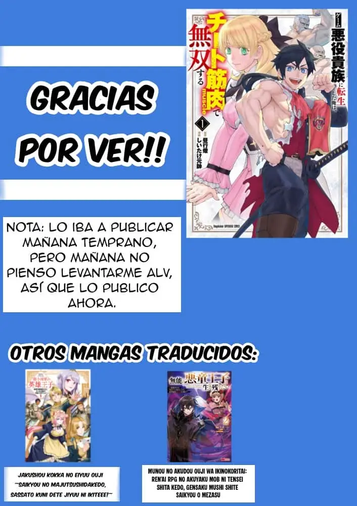 Me reencarne como un noble malvado en un juego y me volvi invencible con mis musculos superpoderosos. - Capítulo 28 - Página 16 - LectorTMOo