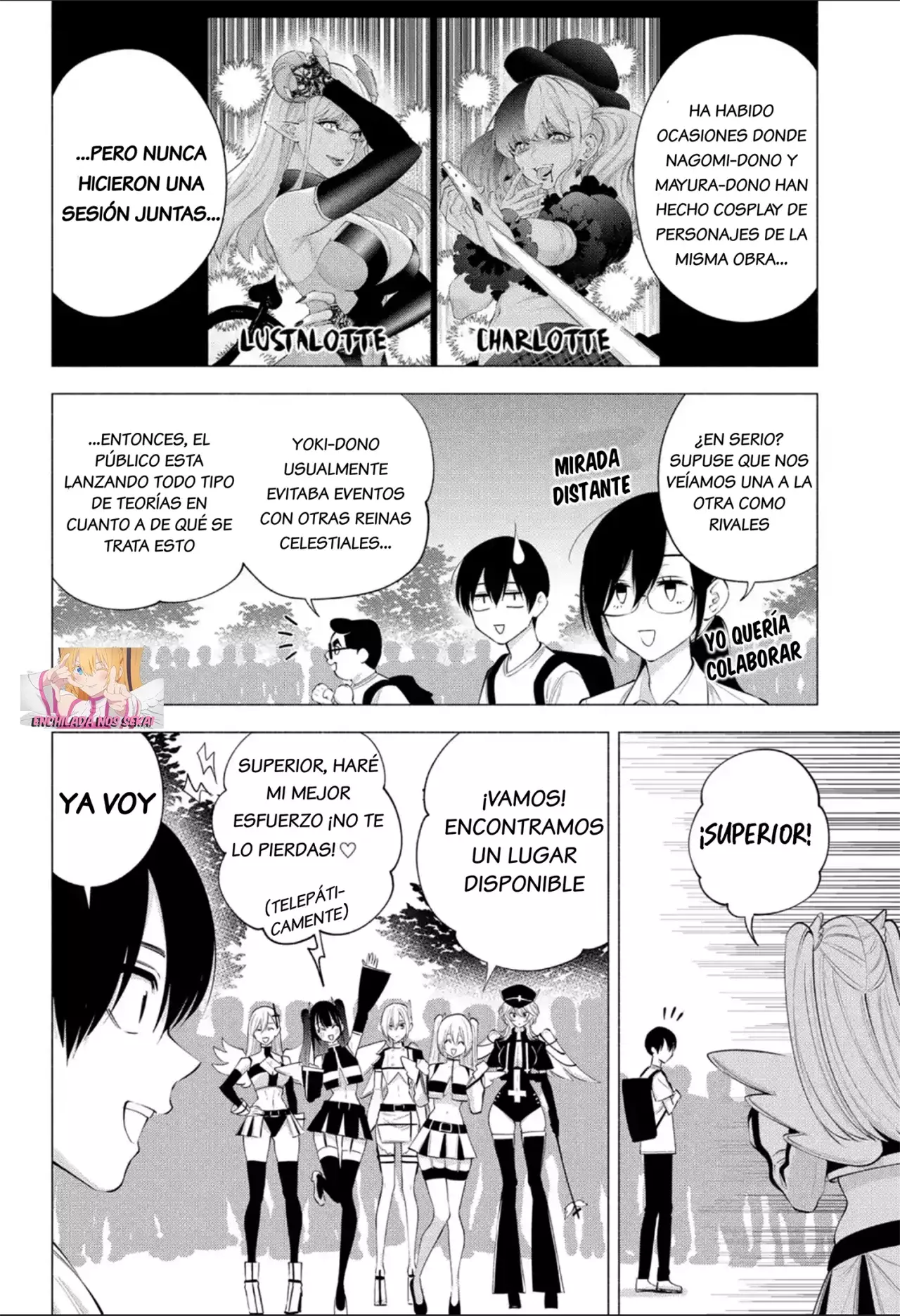 2.5-jigen no Yuuwaku capítulo 120 página 4