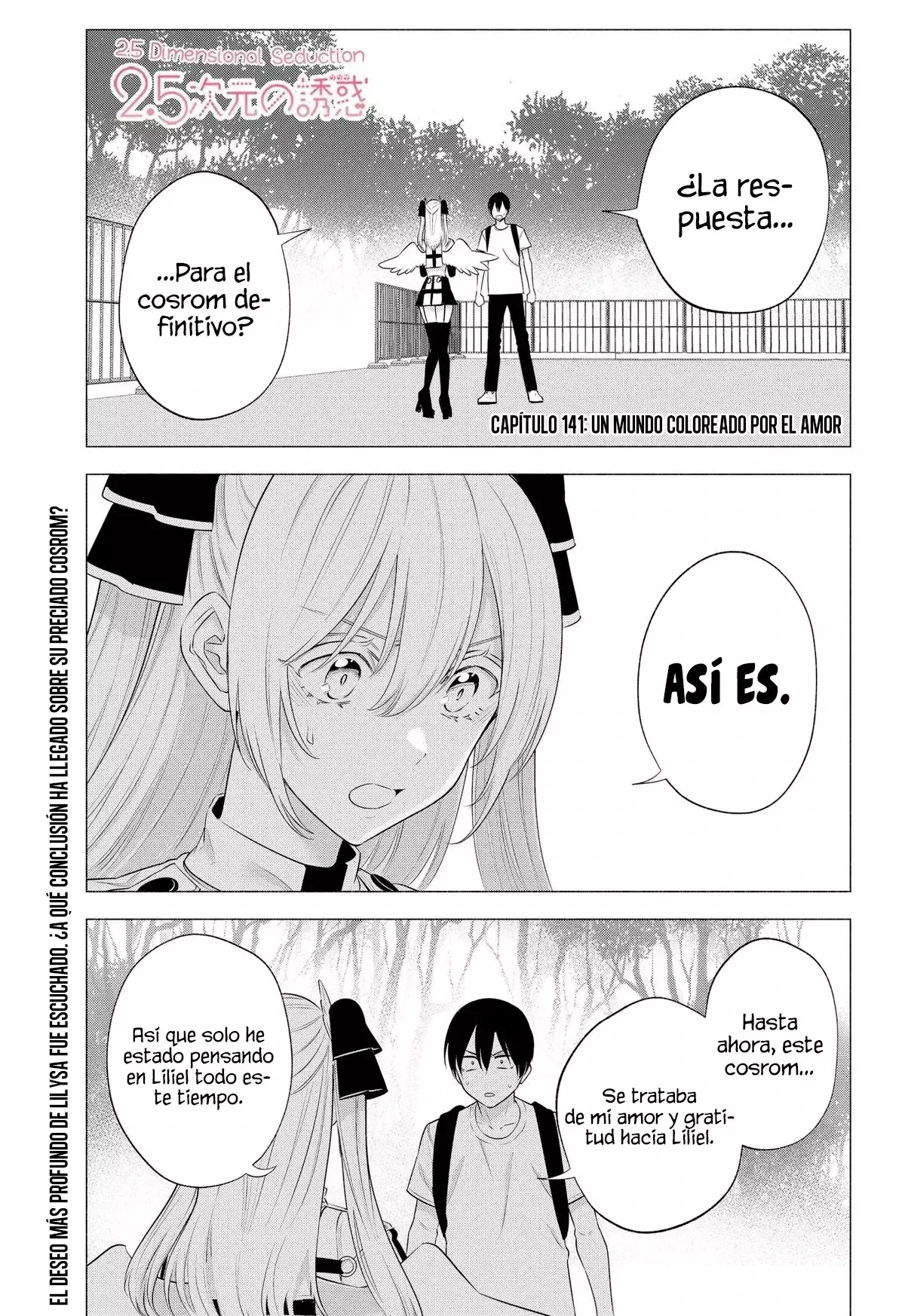 2.5-jigen no Yuuwaku capítulo 141 página 4