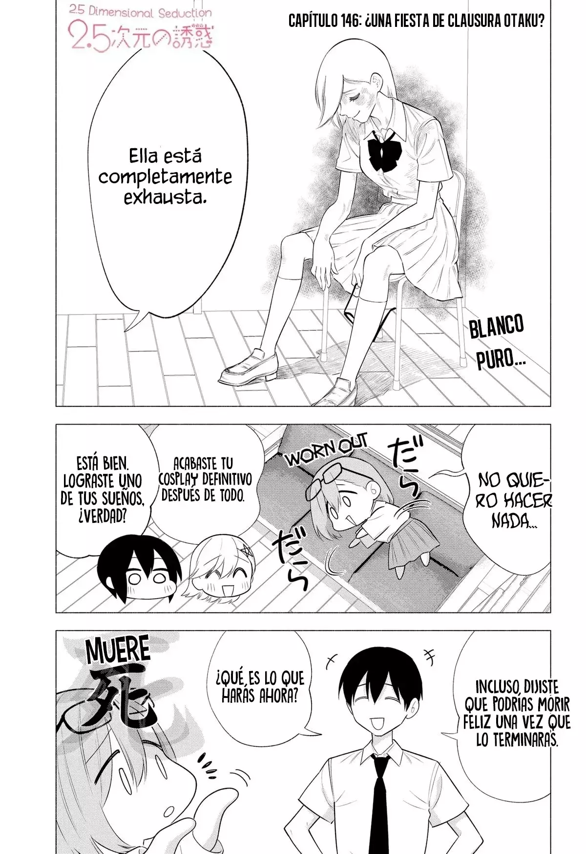 2.5-jigen no Yuuwaku capítulo 146 página 4