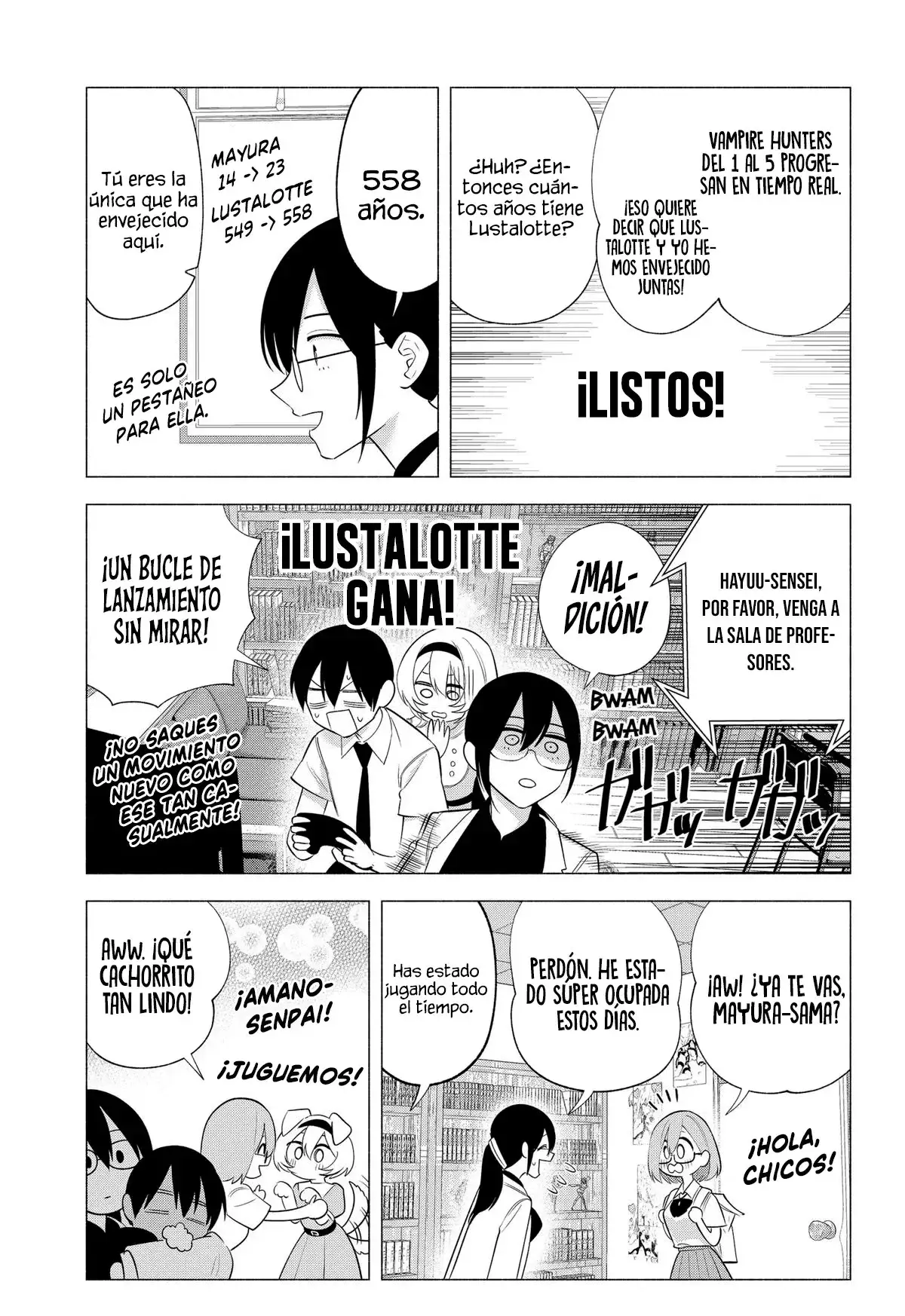 2.5-jigen no Yuuwaku capítulo 147 página 8