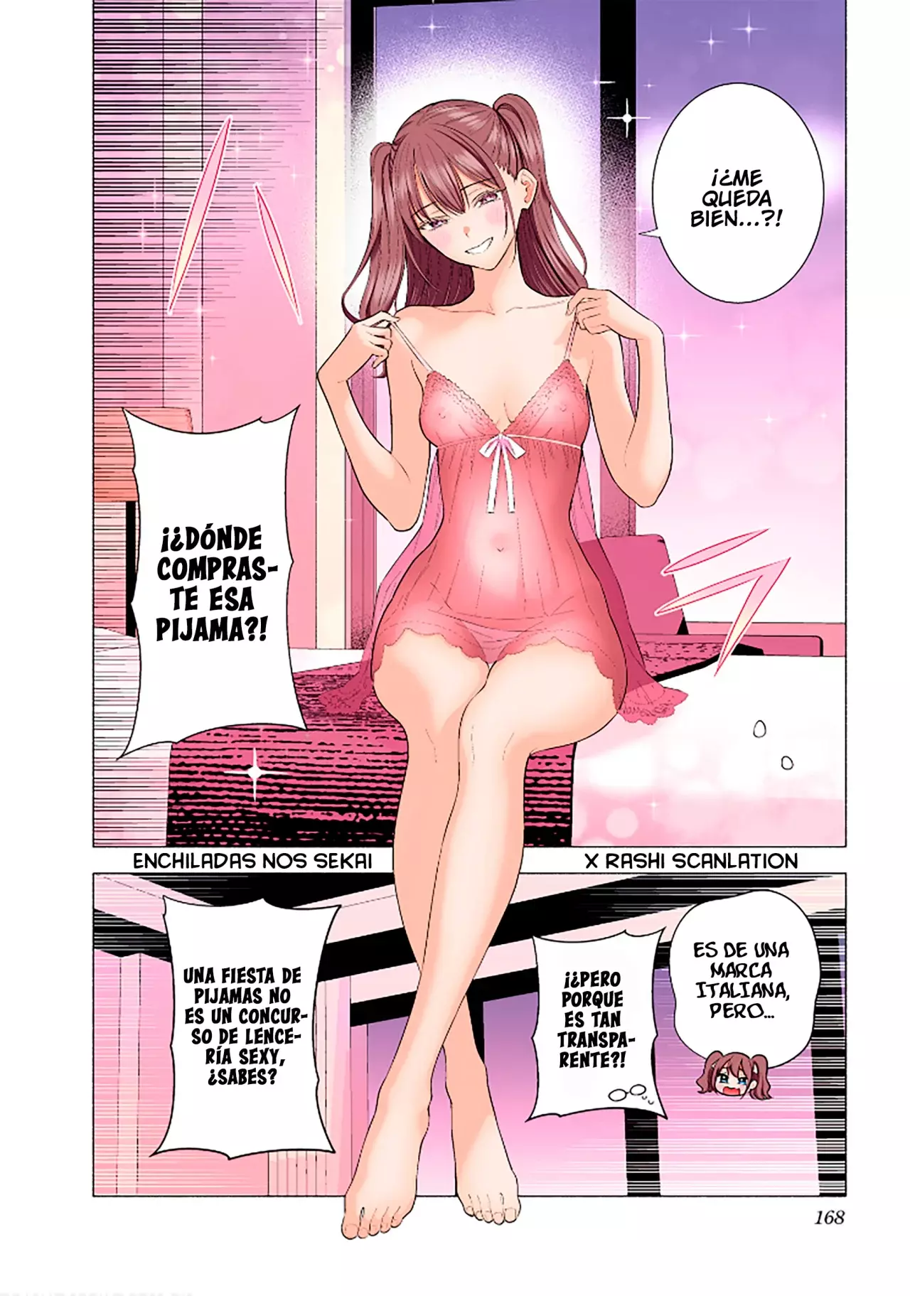 2.5-jigen no Yuuwaku capítulo 191.5 página 10