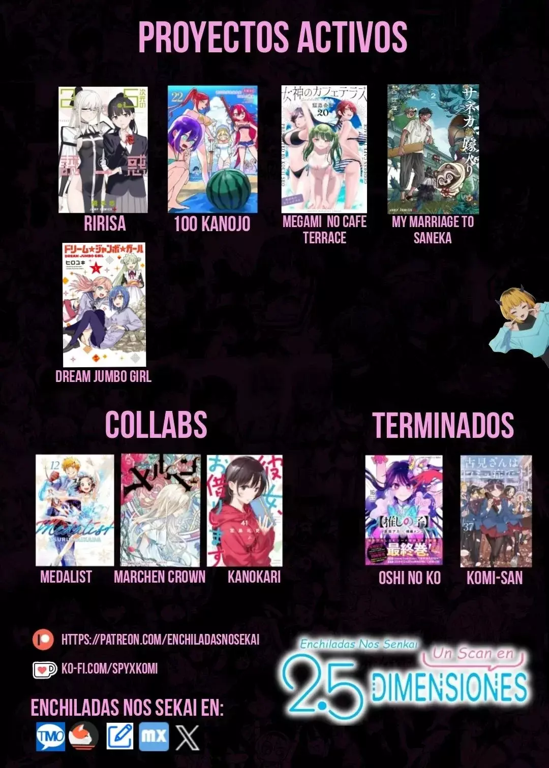2.5-jigen no Yuuwaku capítulo 193.3 página 4