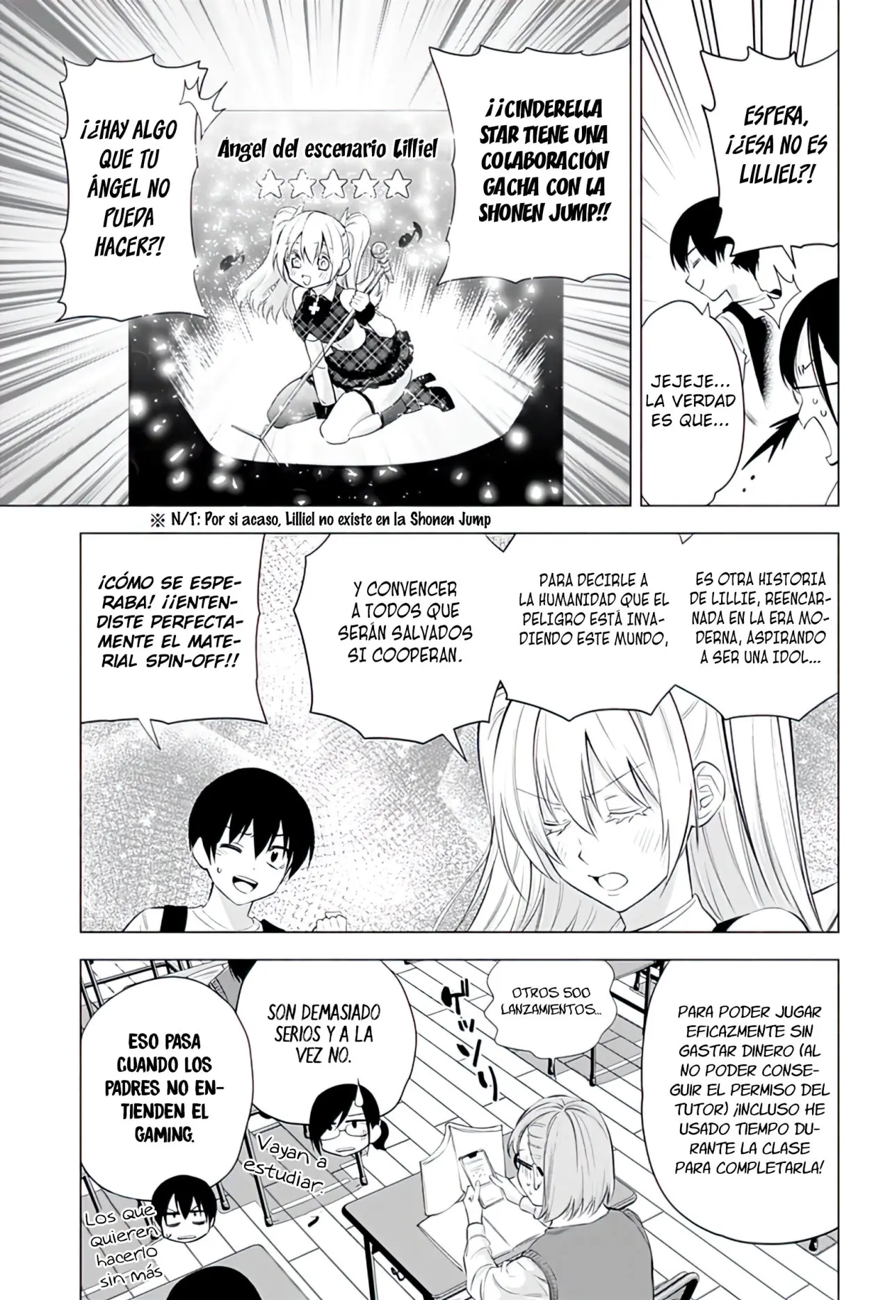 2.5-jigen no Yuuwaku capítulo 40 página 8