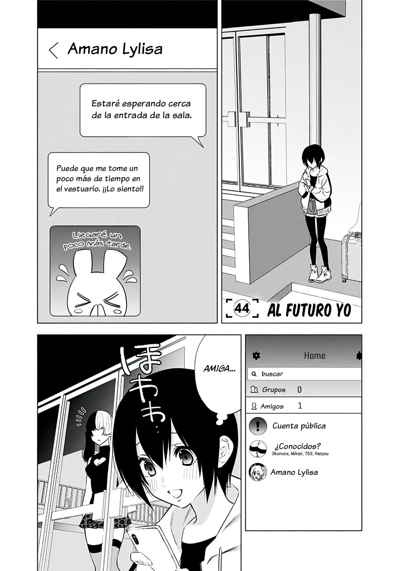 2.5-jigen no Yuuwaku capítulo 44 página 3