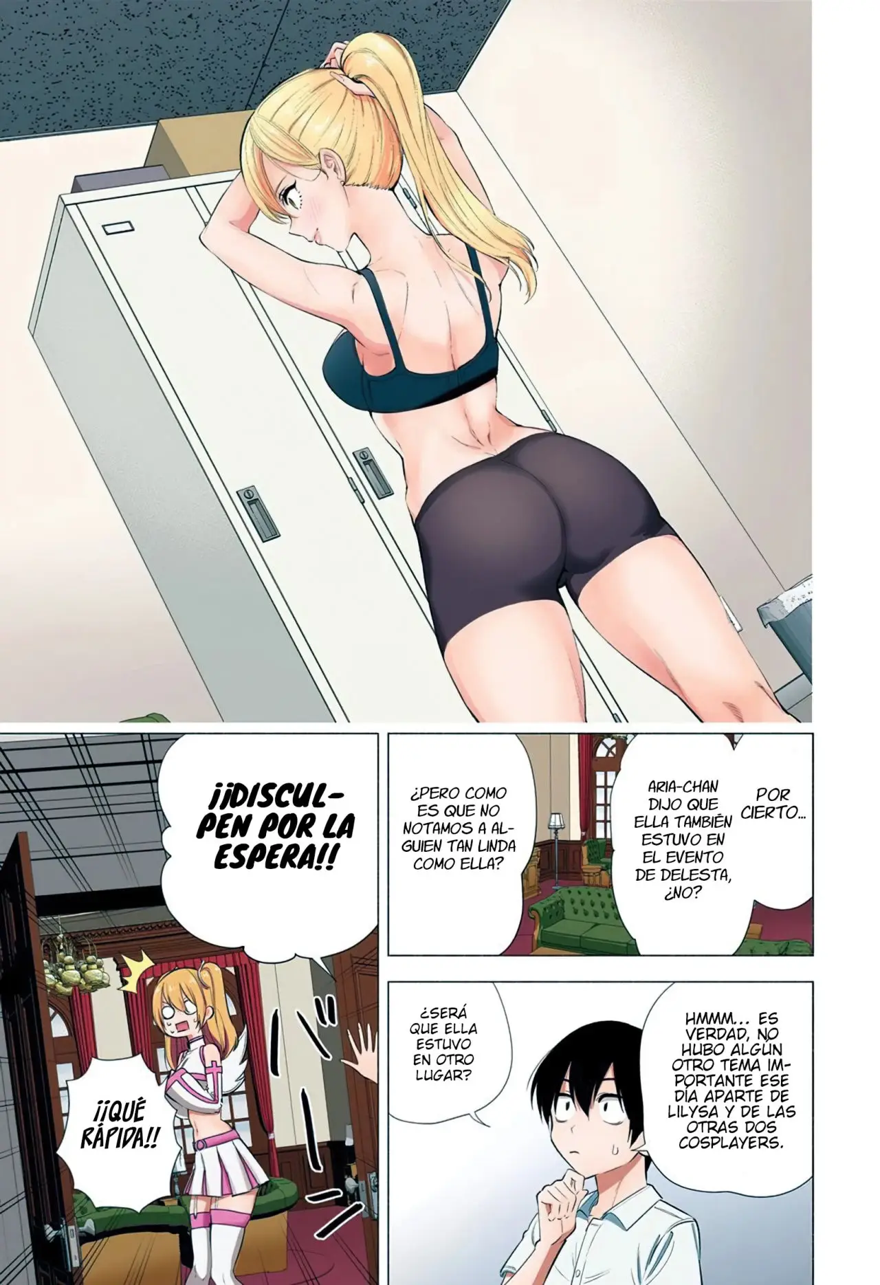 2.5-jigen no Yuuwaku capítulo 46 página 15