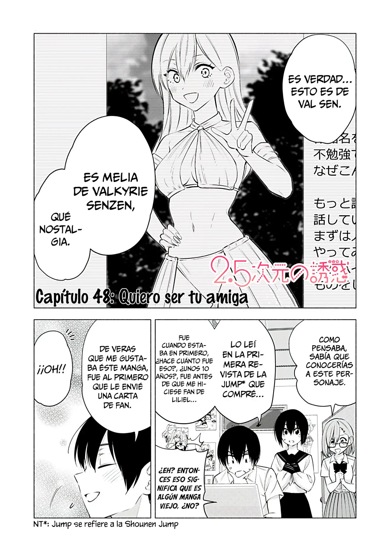 2.5-jigen no Yuuwaku capítulo 48 página 4