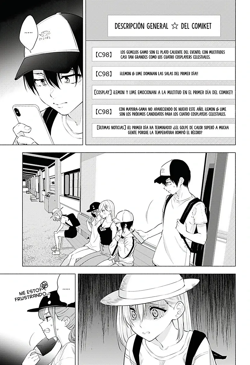 2.5-jigen no Yuuwaku capítulo 55 página 9