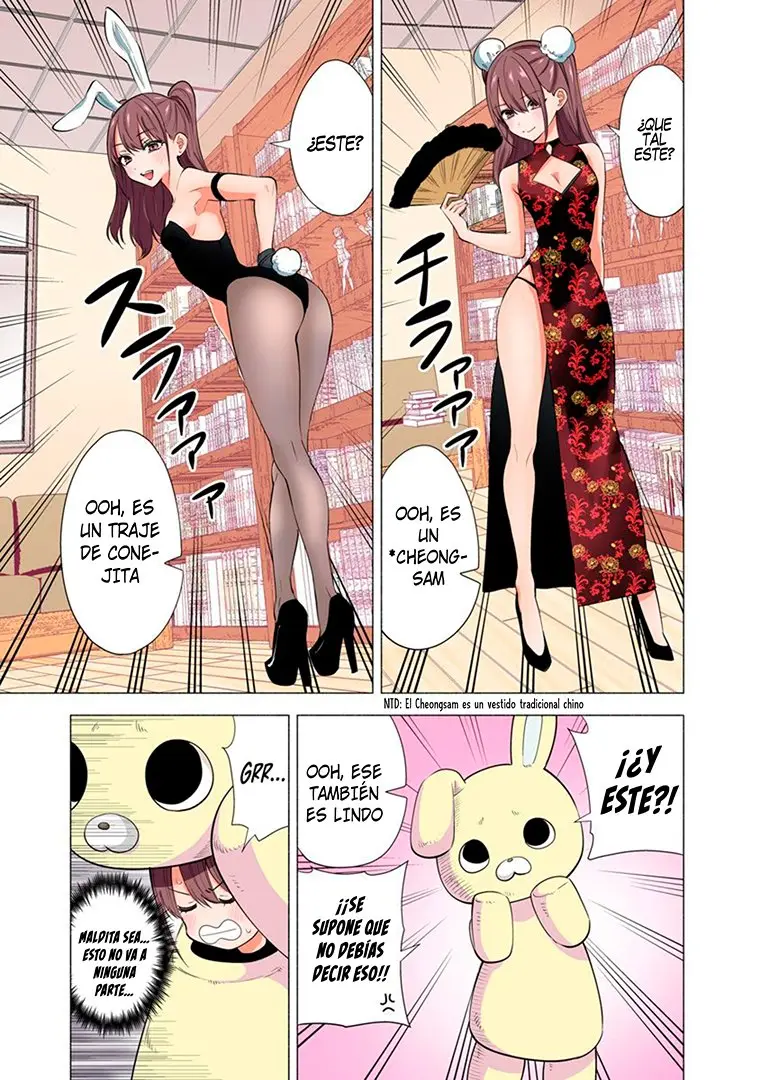 2.5-jigen no Yuuwaku capítulo 56.5 página 9