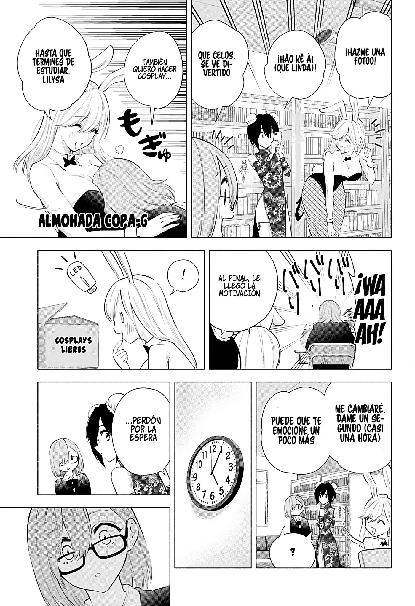 2.5-jigen no Yuuwaku capítulo 85 página 8
