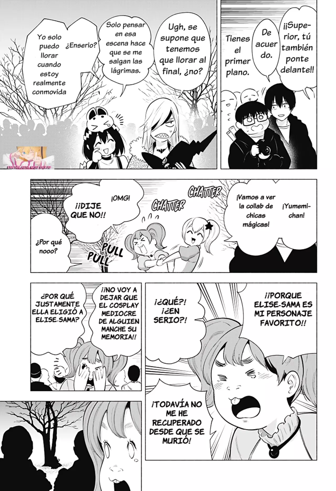 2.5-jigen no Yuuwaku capítulo 99 página 13
