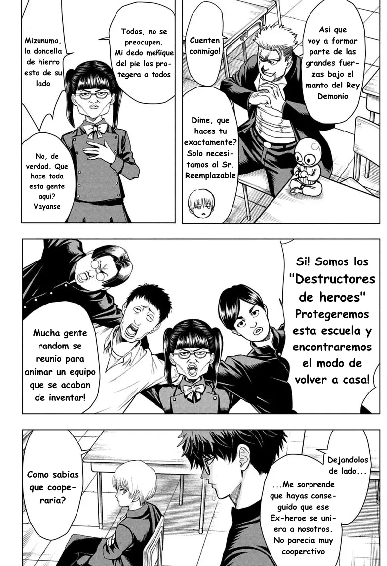 2-nen B-gumi Yuusha Destroyers capítulo 11 página 13