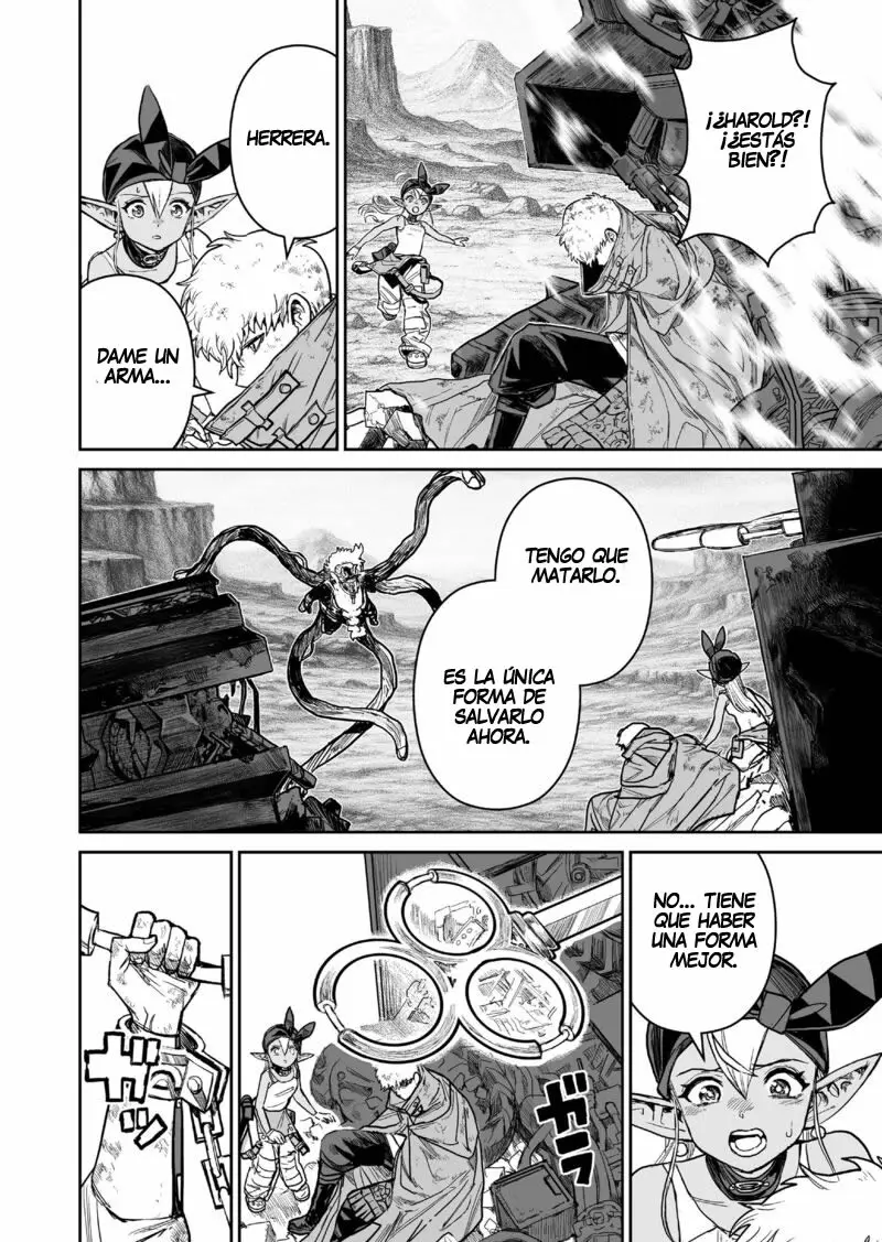 Abandoned ~Tsuyosugite Buki ga Kowareru Yuusha to Buki Shokunin no Elf~ capítulo 21 página 4