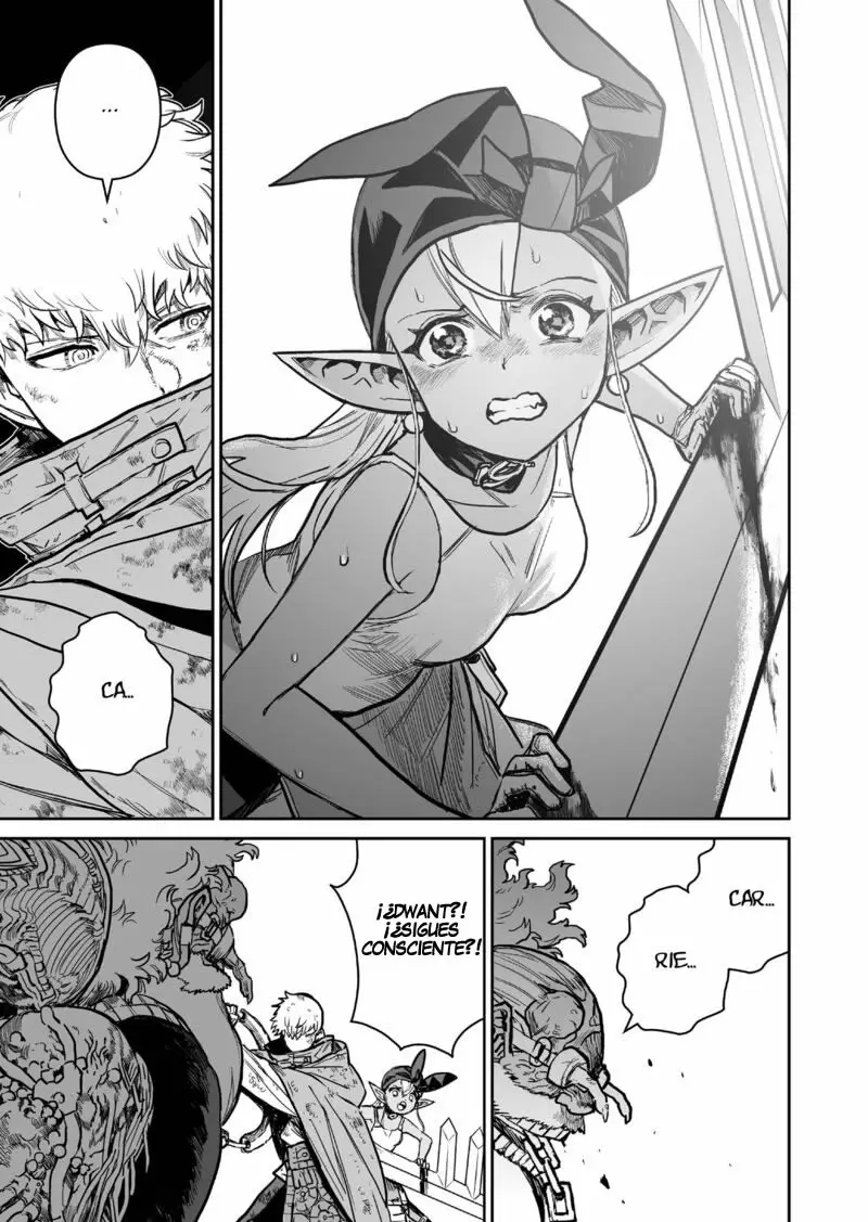 Abandoned ~Tsuyosugite Buki ga Kowareru Yuusha to Buki Shokunin no Elf~ capítulo 21 página 9