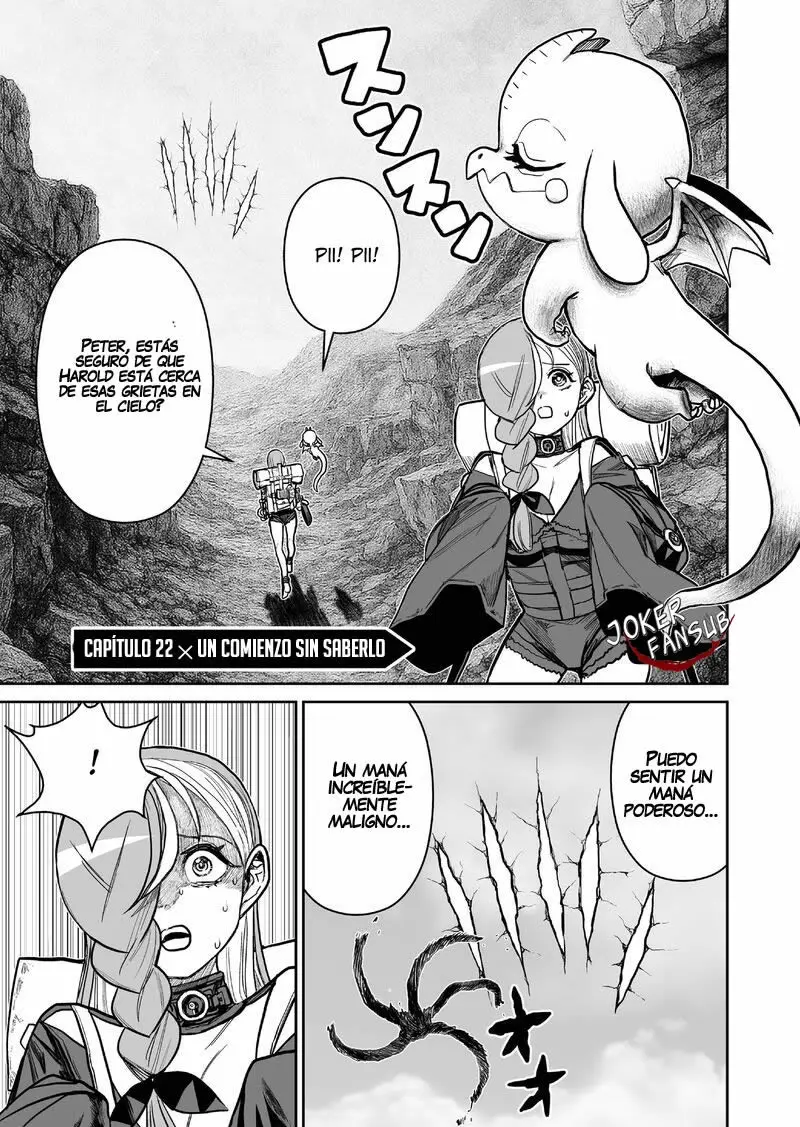 Abandoned ~Tsuyosugite Buki ga Kowareru Yuusha to Buki Shokunin no Elf~ capítulo 22 página 1