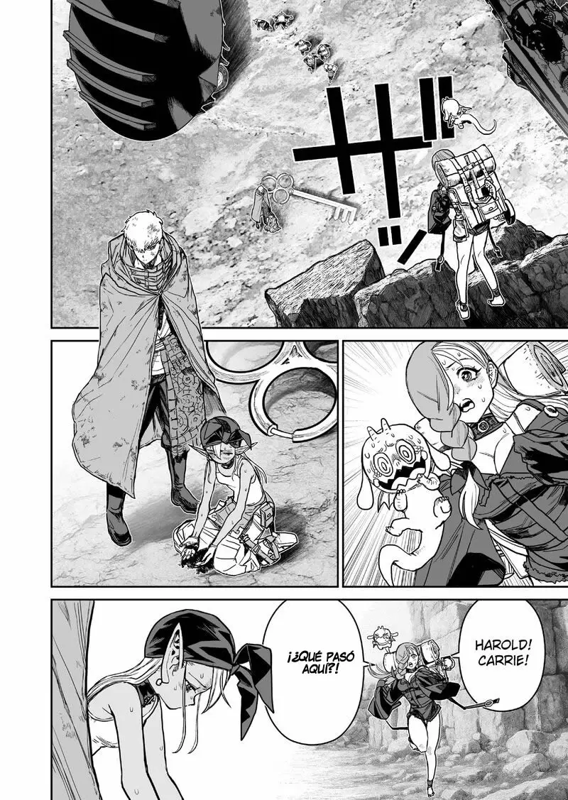 Abandoned ~Tsuyosugite Buki ga Kowareru Yuusha to Buki Shokunin no Elf~ capítulo 22 página 4