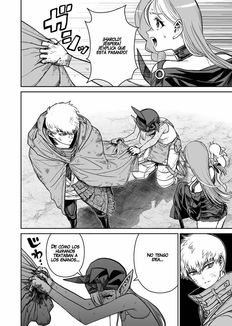 Abandoned ~Tsuyosugite Buki ga Kowareru Yuusha to Buki Shokunin no Elf~ capítulo 22 página 6
