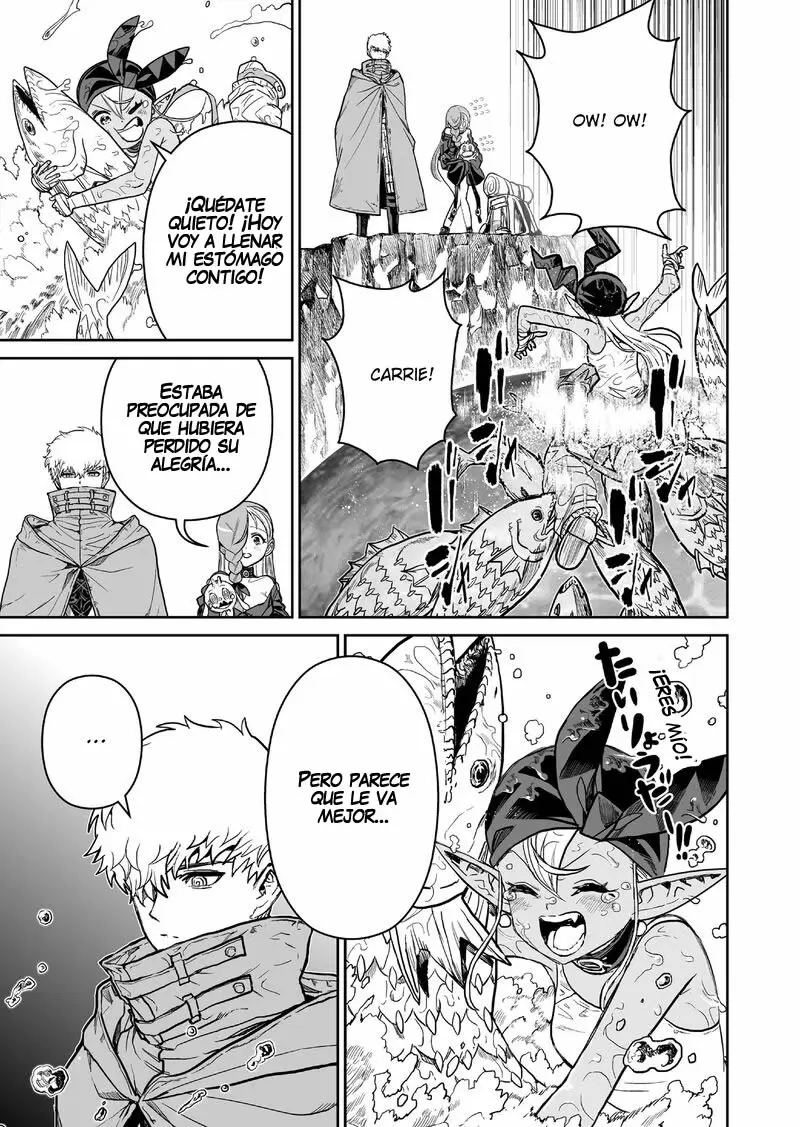 Abandoned ~Tsuyosugite Buki ga Kowareru Yuusha to Buki Shokunin no Elf~ capítulo 23 página 5