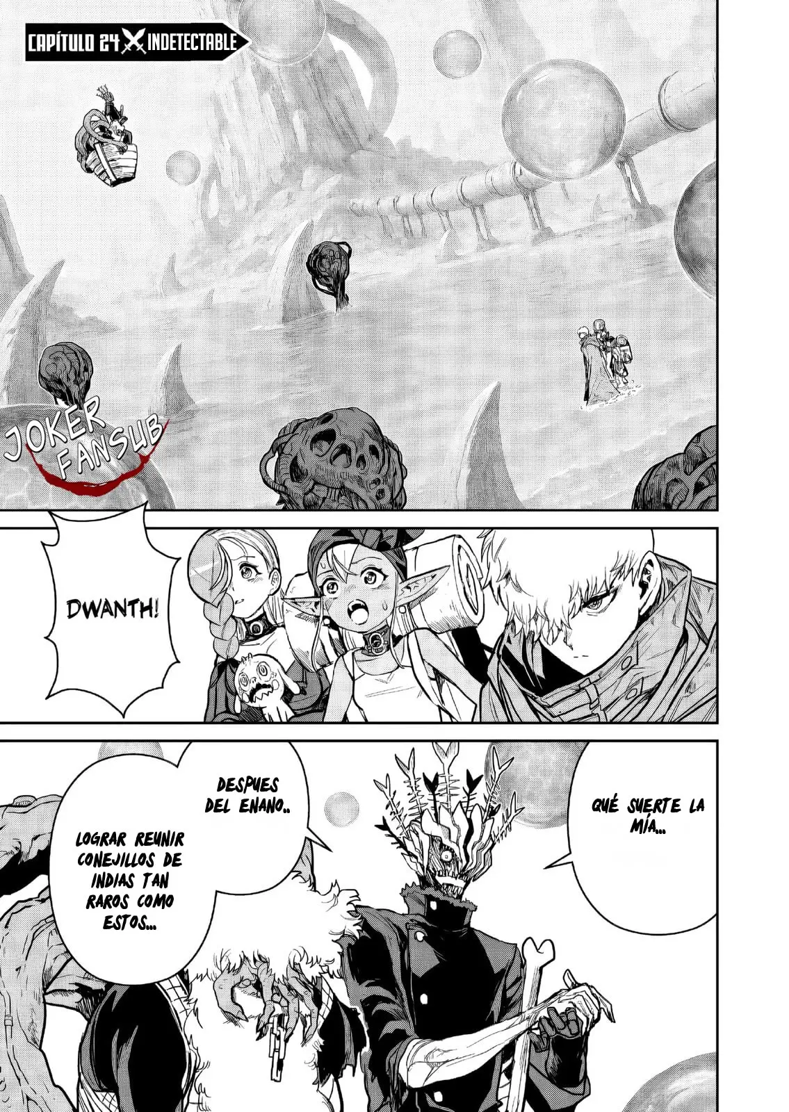 Abandoned ~Tsuyosugite Buki ga Kowareru Yuusha to Buki Shokunin no Elf~ capítulo 24 página 1