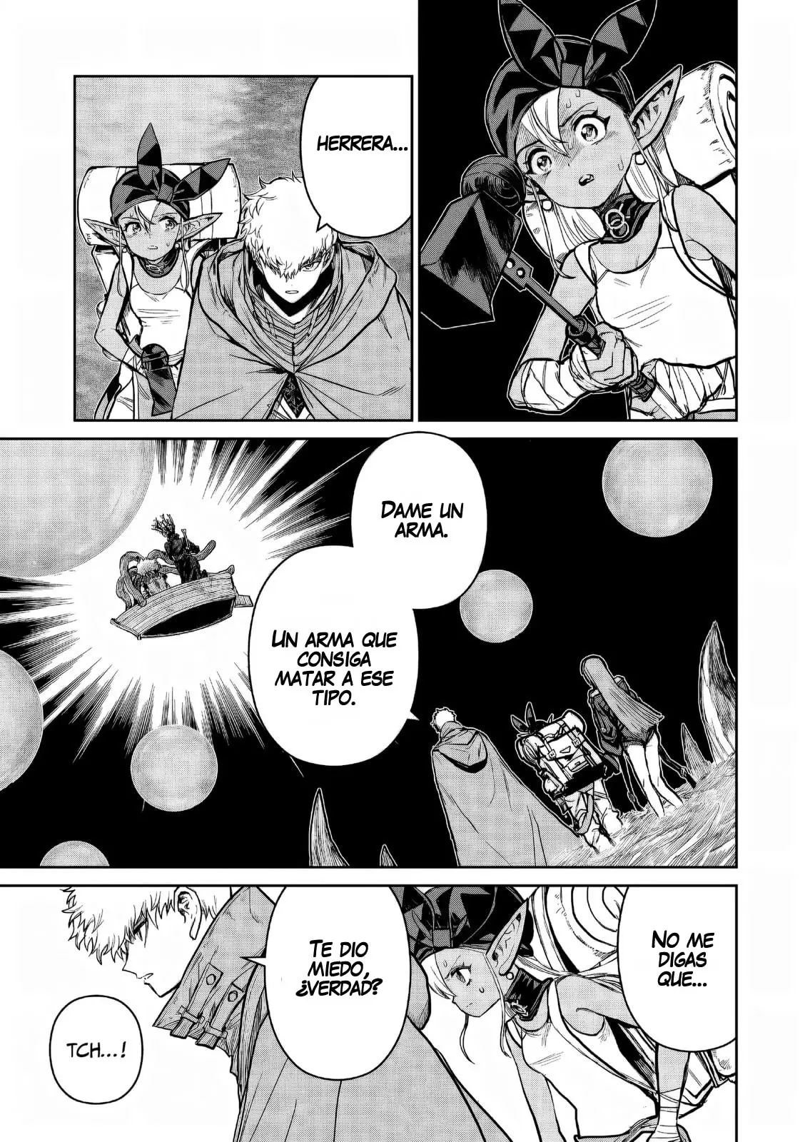 Abandoned ~Tsuyosugite Buki ga Kowareru Yuusha to Buki Shokunin no Elf~ capítulo 24 página 3
