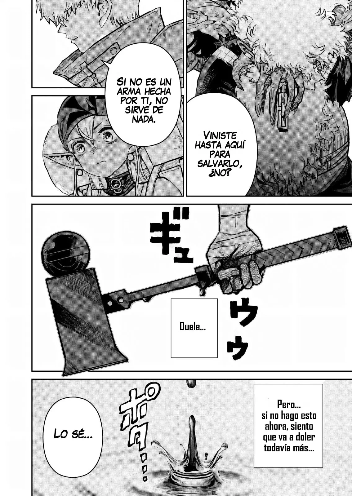 Abandoned ~Tsuyosugite Buki ga Kowareru Yuusha to Buki Shokunin no Elf~ capítulo 24 página 4