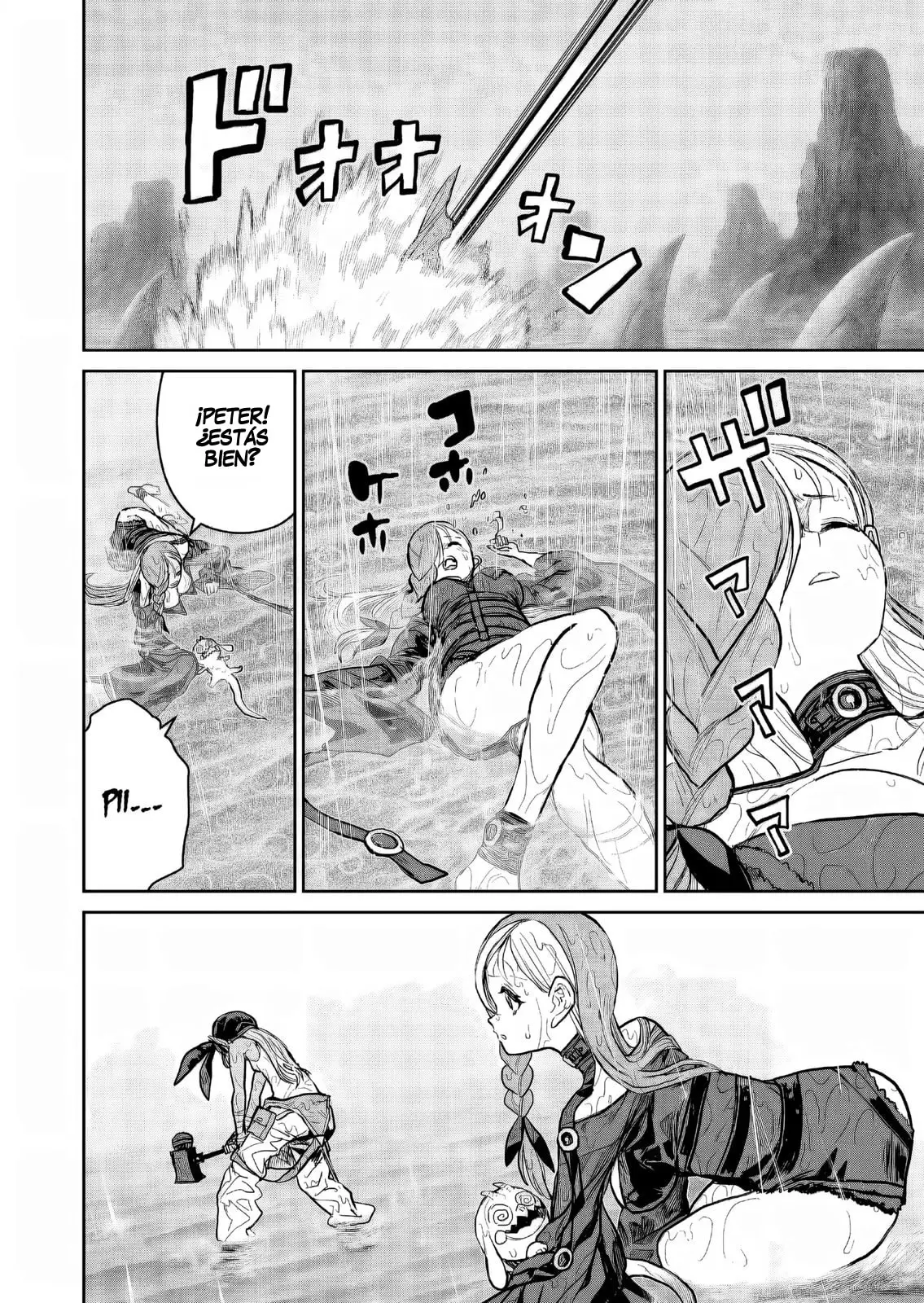 Abandoned ~Tsuyosugite Buki ga Kowareru Yuusha to Buki Shokunin no Elf~ capítulo 25 página 2