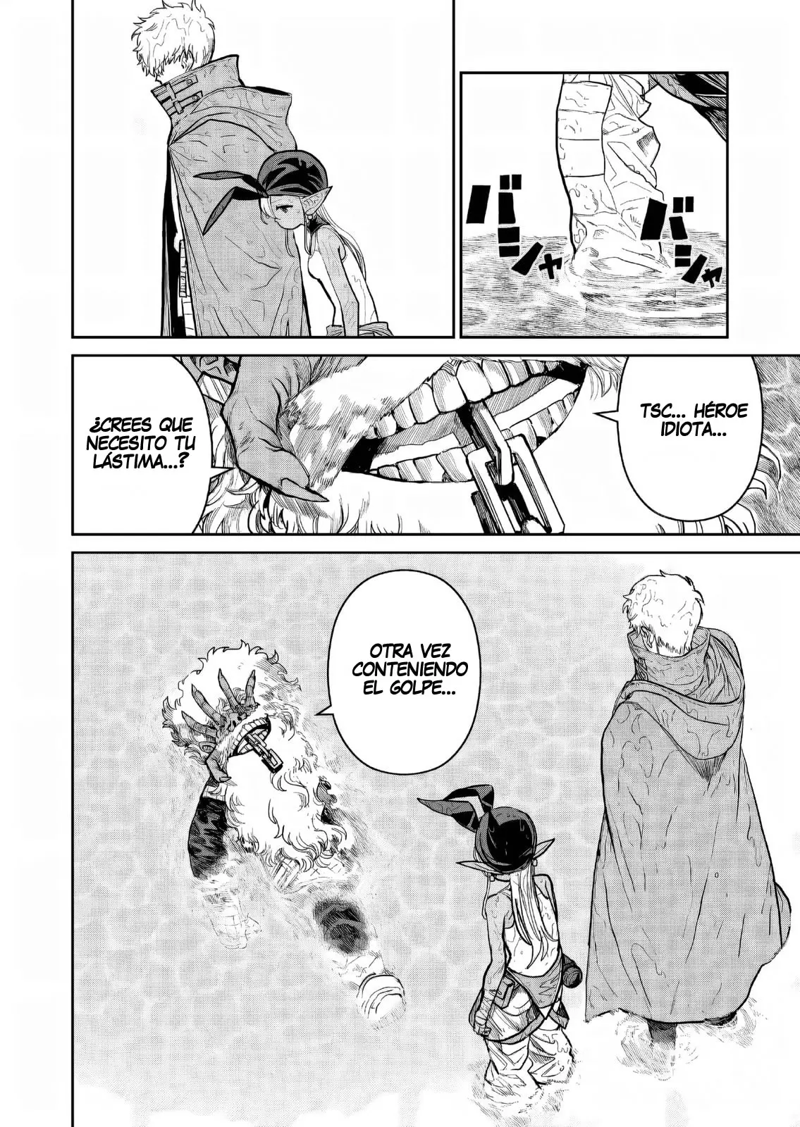 Abandoned ~Tsuyosugite Buki ga Kowareru Yuusha to Buki Shokunin no Elf~ capítulo 25 página 4