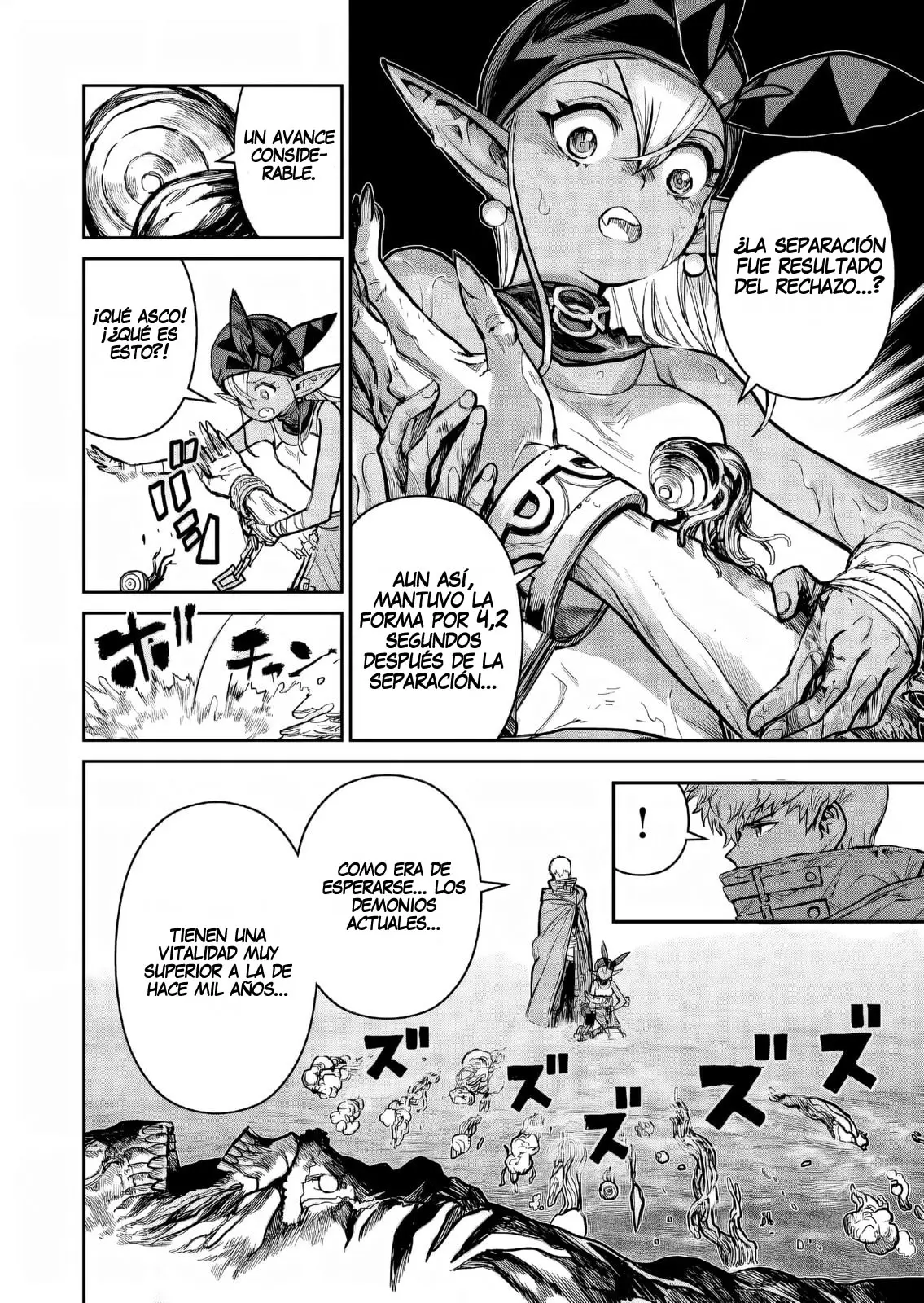 Abandoned ~Tsuyosugite Buki ga Kowareru Yuusha to Buki Shokunin no Elf~ capítulo 25 página 8