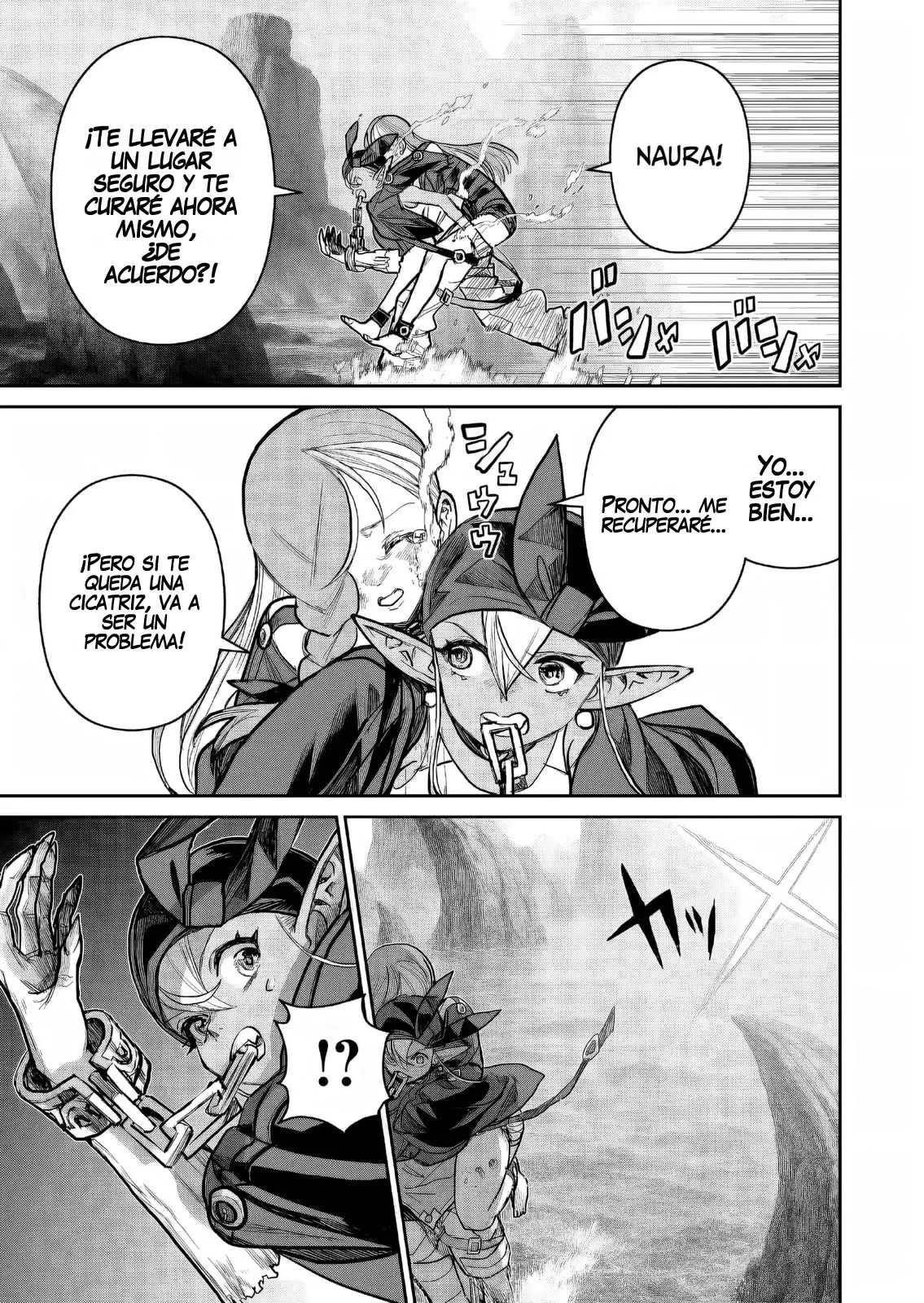 Abandoned ~Tsuyosugite Buki ga Kowareru Yuusha to Buki Shokunin no Elf~ capítulo 26 página 16