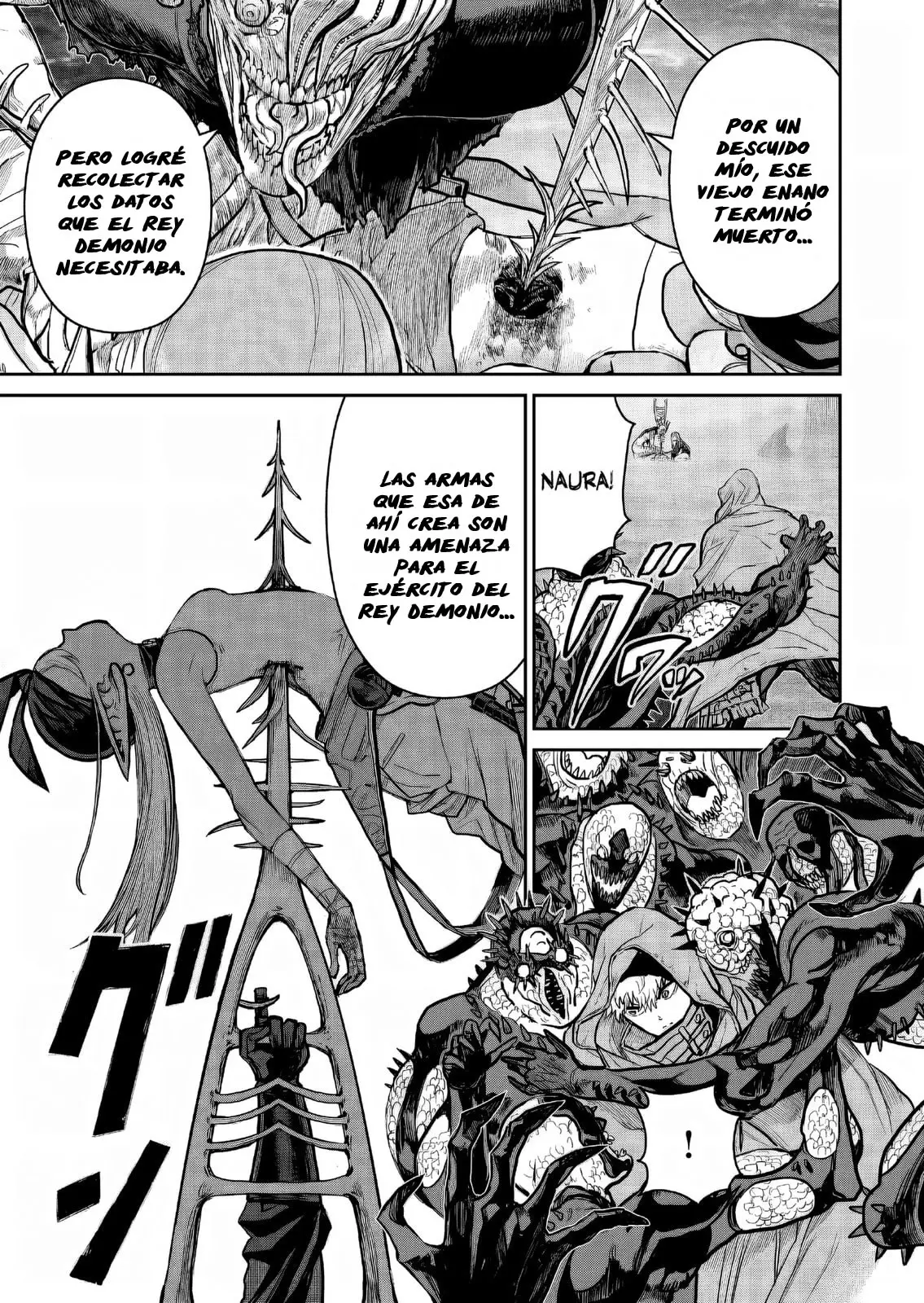 Abandoned ~Tsuyosugite Buki ga Kowareru Yuusha to Buki Shokunin no Elf~ capítulo 27 página 5