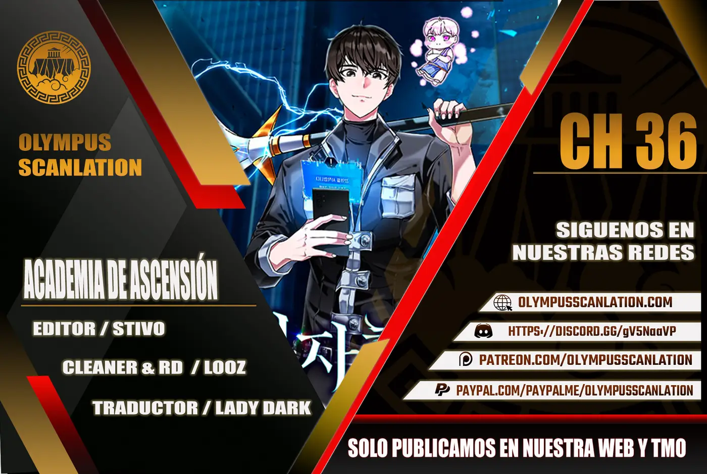 Academia De La Ascension capítulo 36 página 1