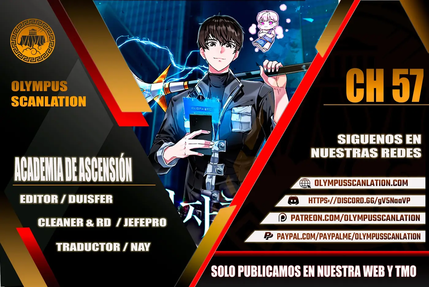 Academia De La Ascension capítulo 57 página 1