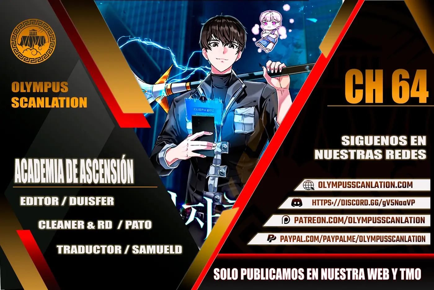 Academia De La Ascension capítulo 64 página 1