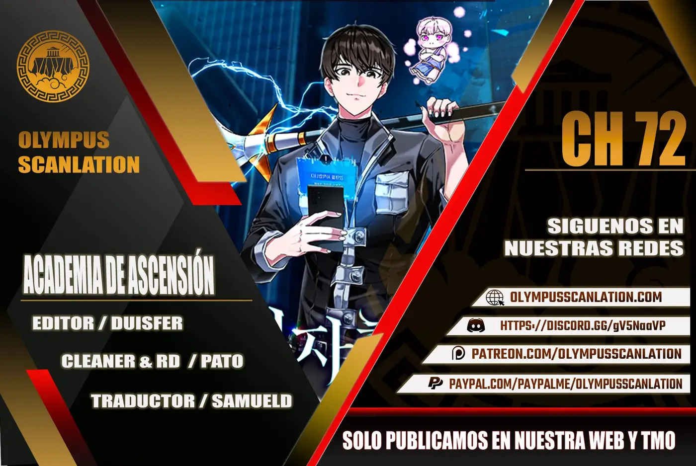 Academia De La Ascension capítulo 72 página 1