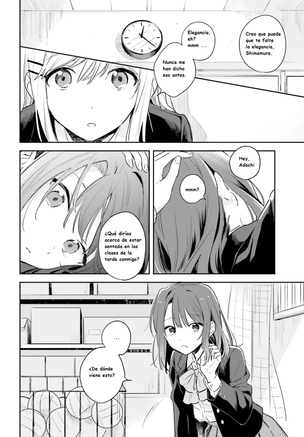 Adachi To Shimamura (Moke ver.) capítulo 1 página 8