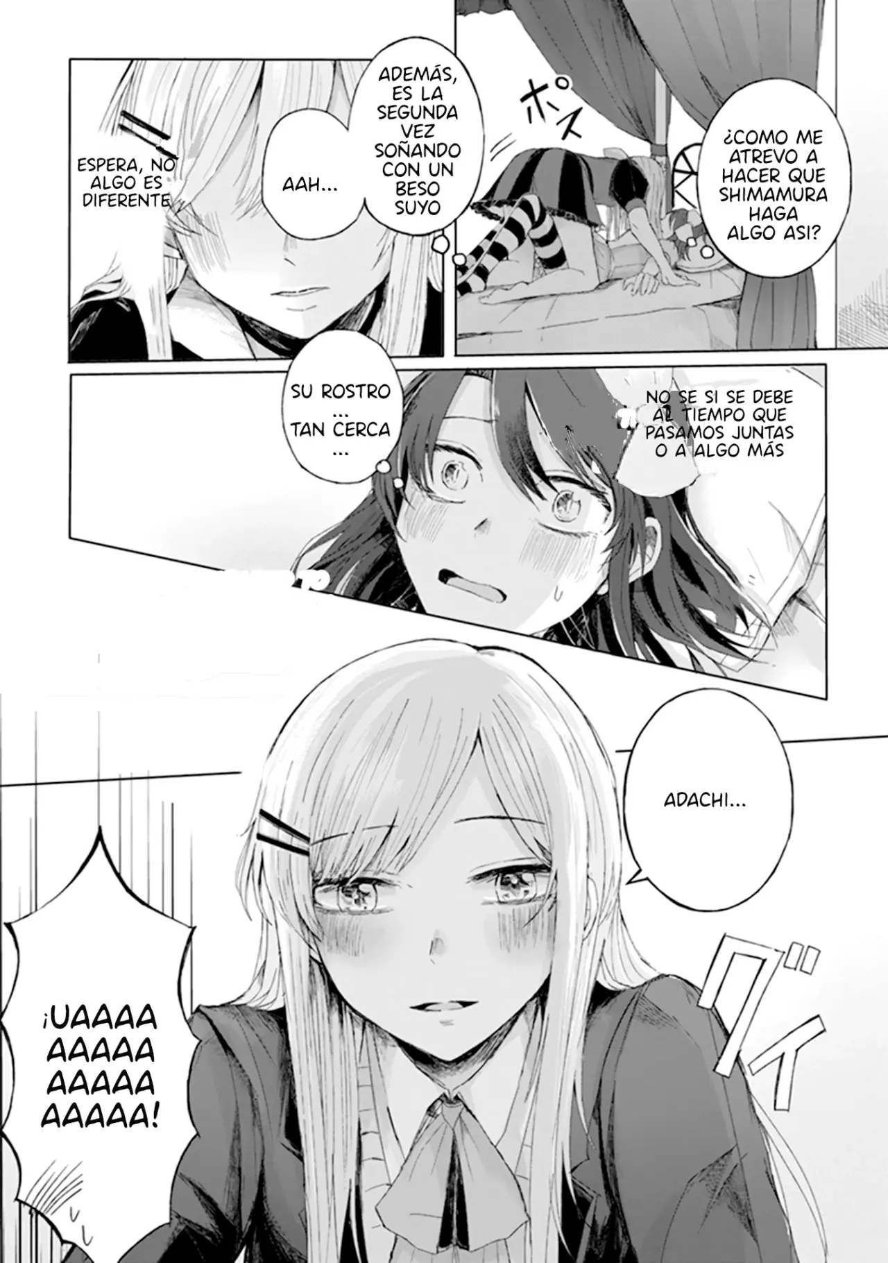 Adachi to Shimamura Official Comic Anthology capítulo 10 página 8