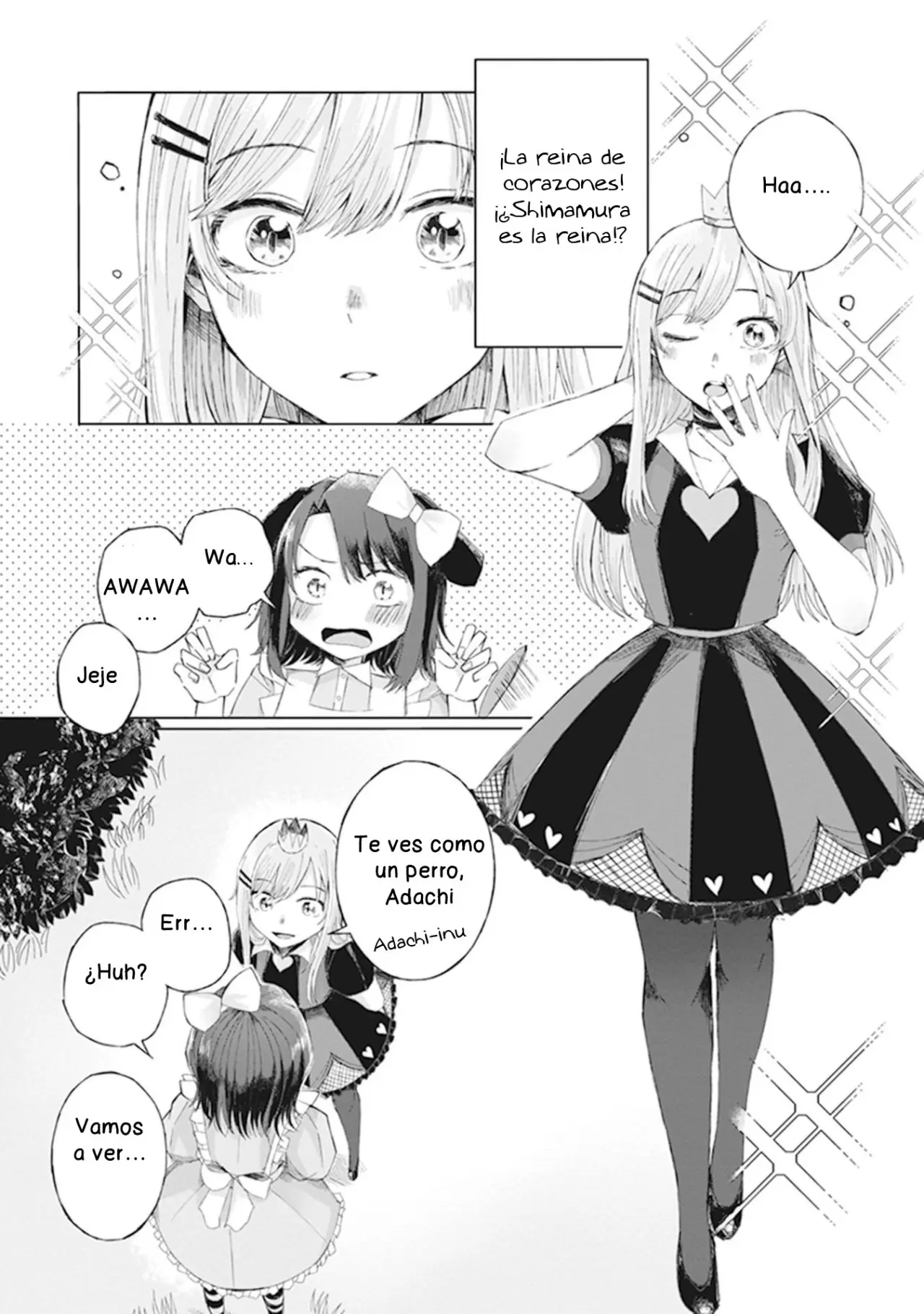 Adachi to Shimamura Official Comic Anthology capítulo 5 página 4