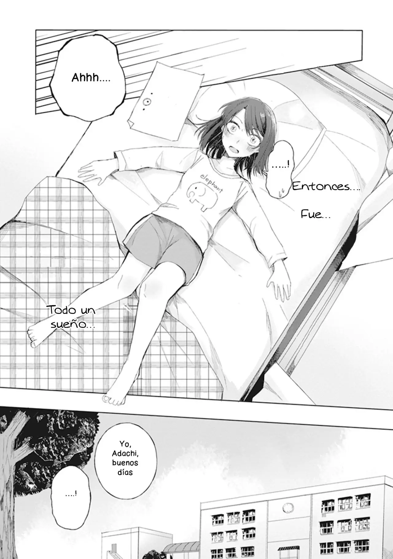 Adachi to Shimamura Official Comic Anthology capítulo 5 página 10