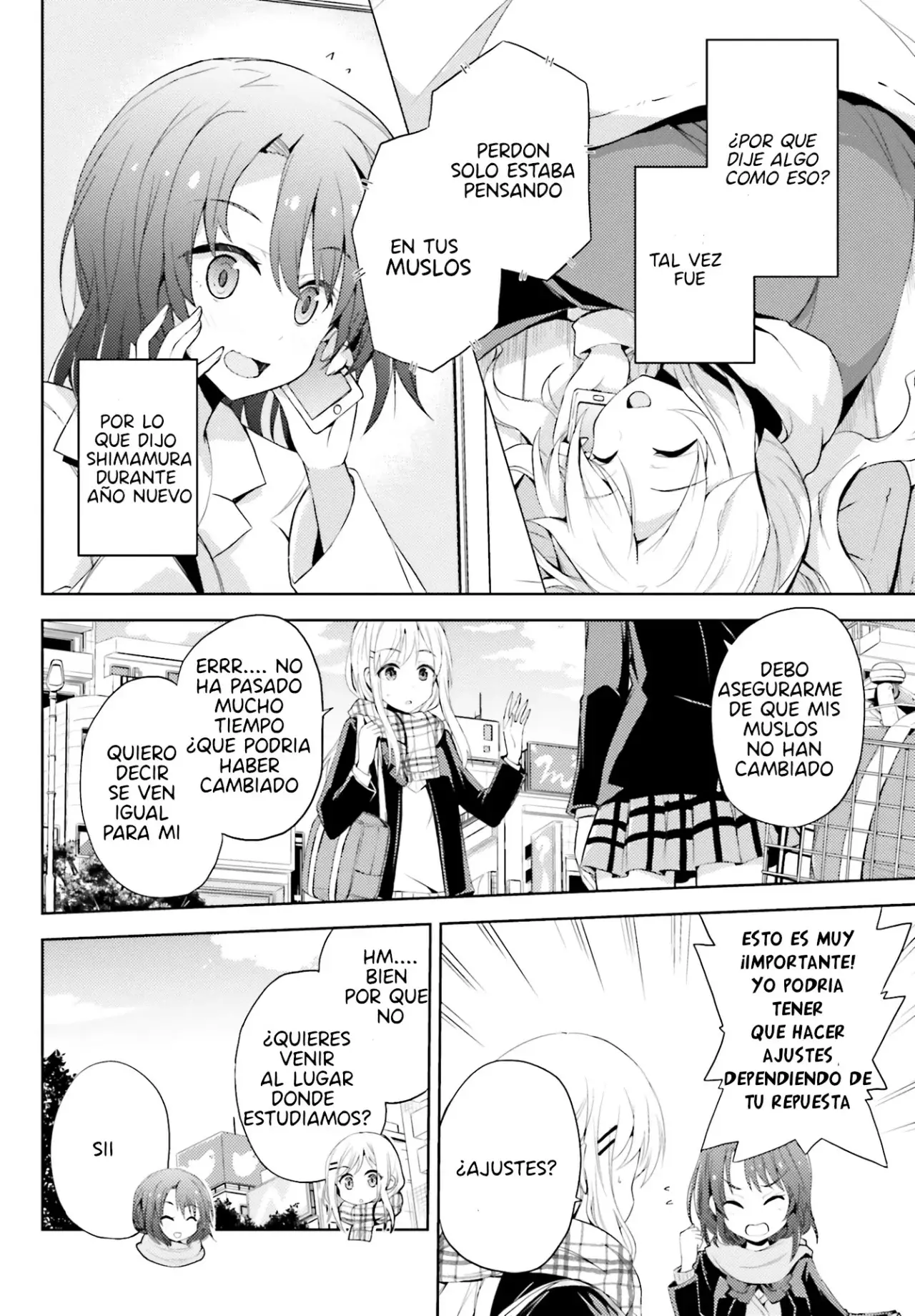 Adachi to Shimamura Official Comic Anthology capítulo 6 página 4