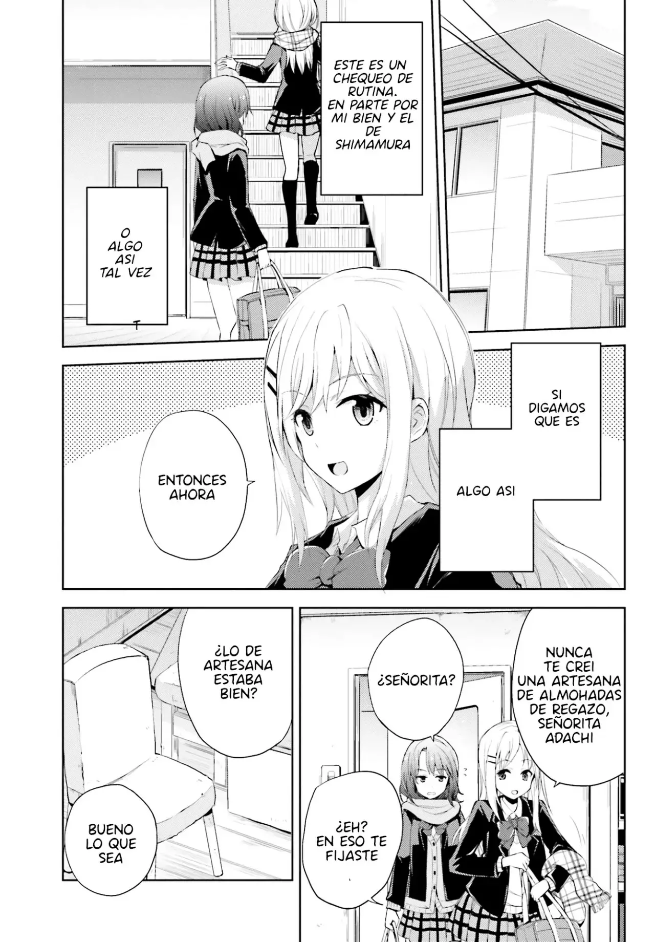 Adachi to Shimamura Official Comic Anthology capítulo 6 página 5