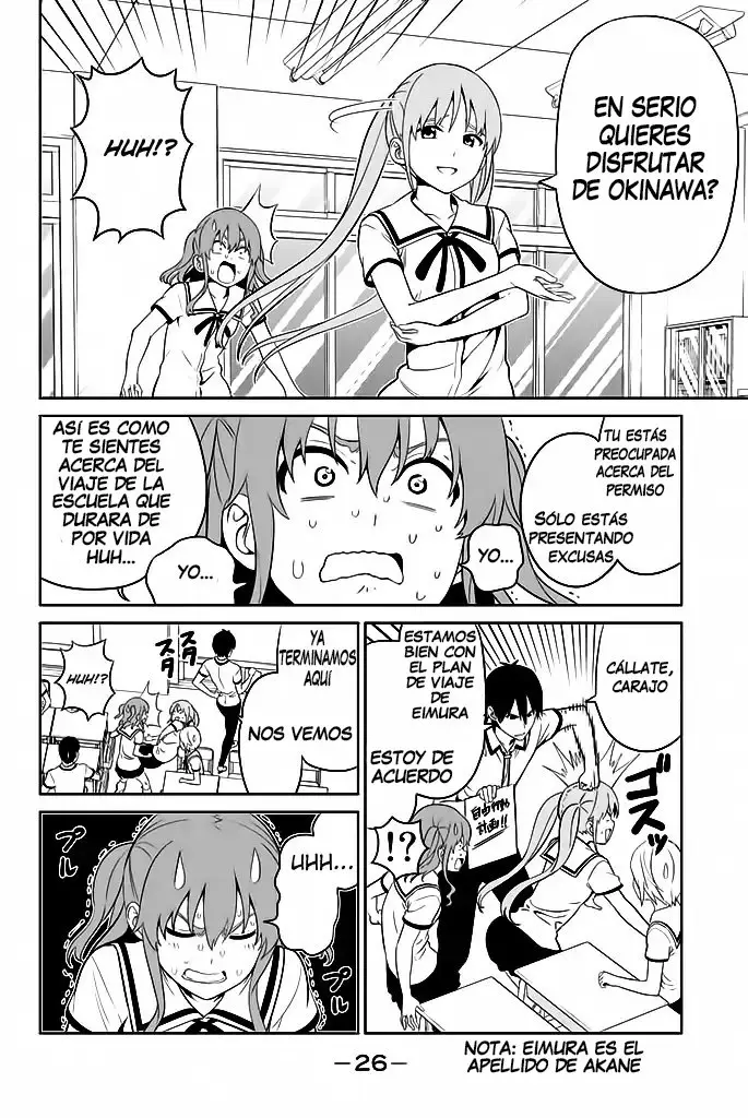 Aho Girl capítulo 119.2 página 9