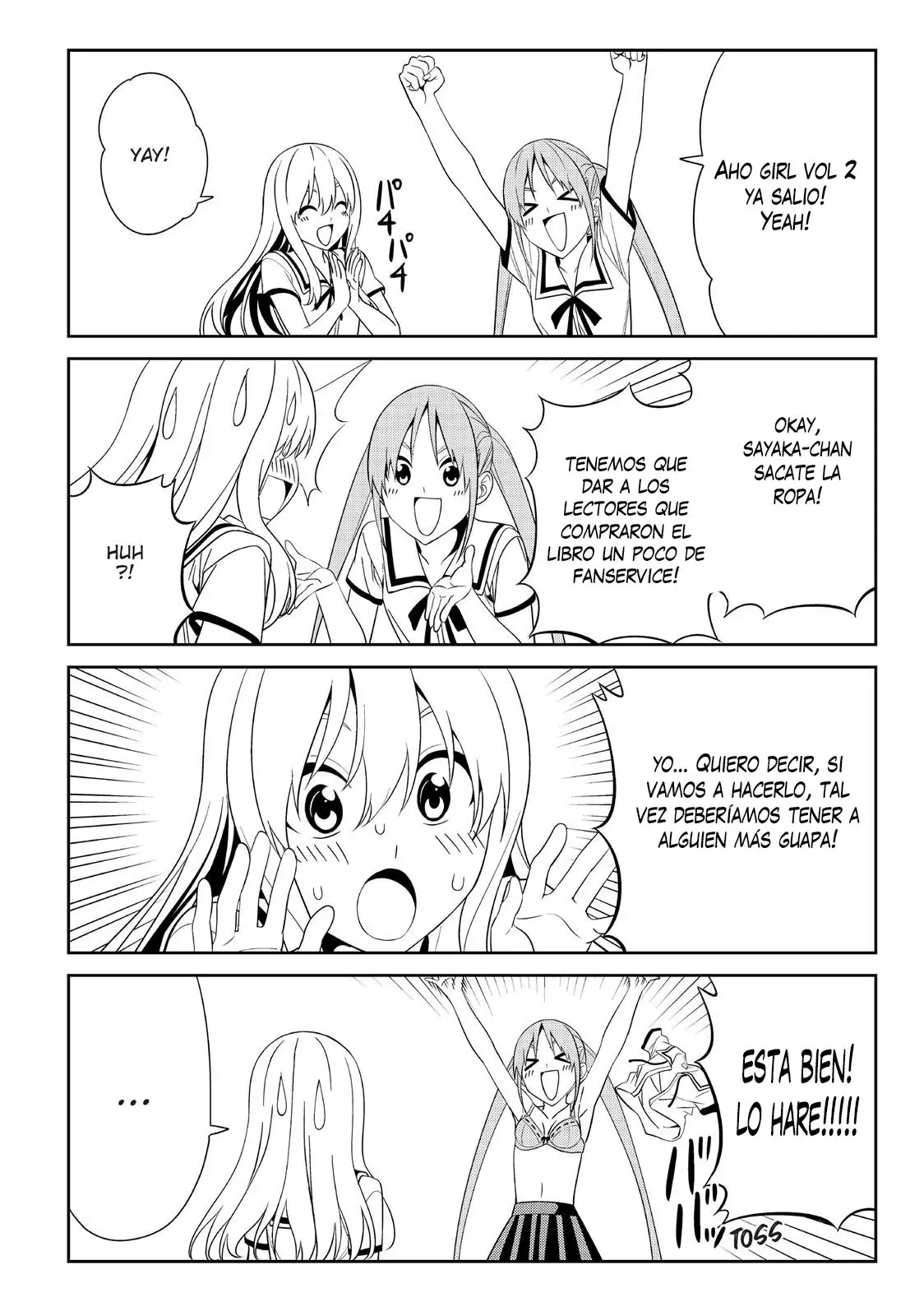Aho Girl capítulo 36.5 página 9
