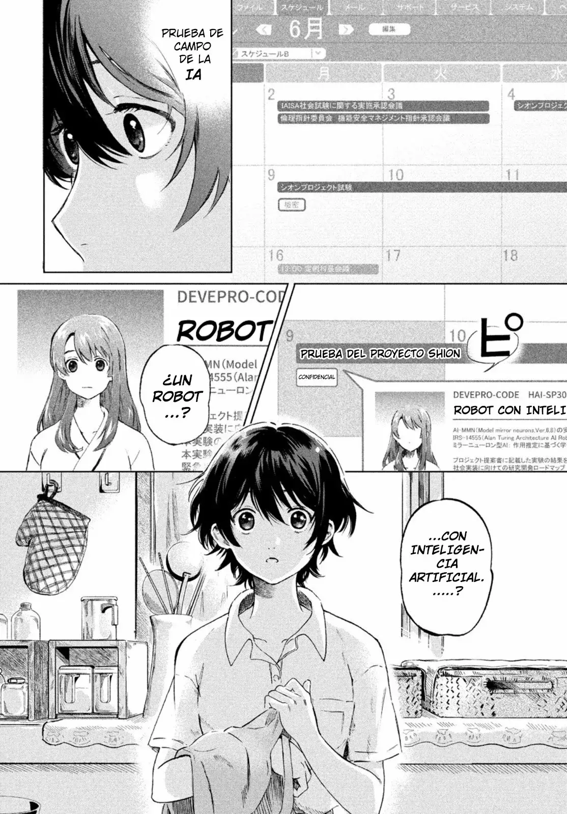 Ai no utagoe wo kikasete capítulo 1 página 9