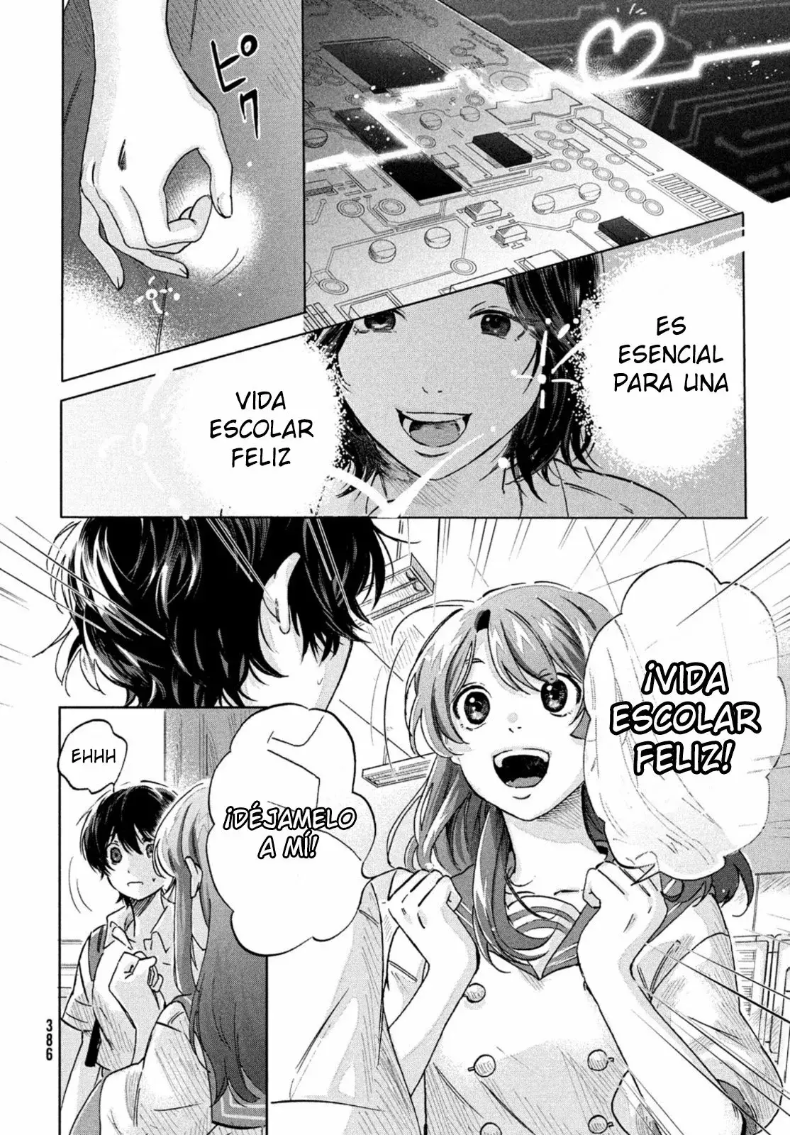 Ai no utagoe wo kikasete capítulo 1 página 55