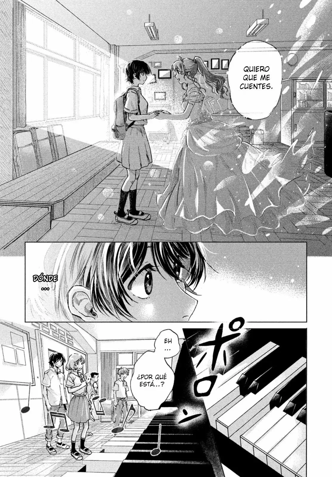 Ai no utagoe wo kikasete capítulo 1 página 57
