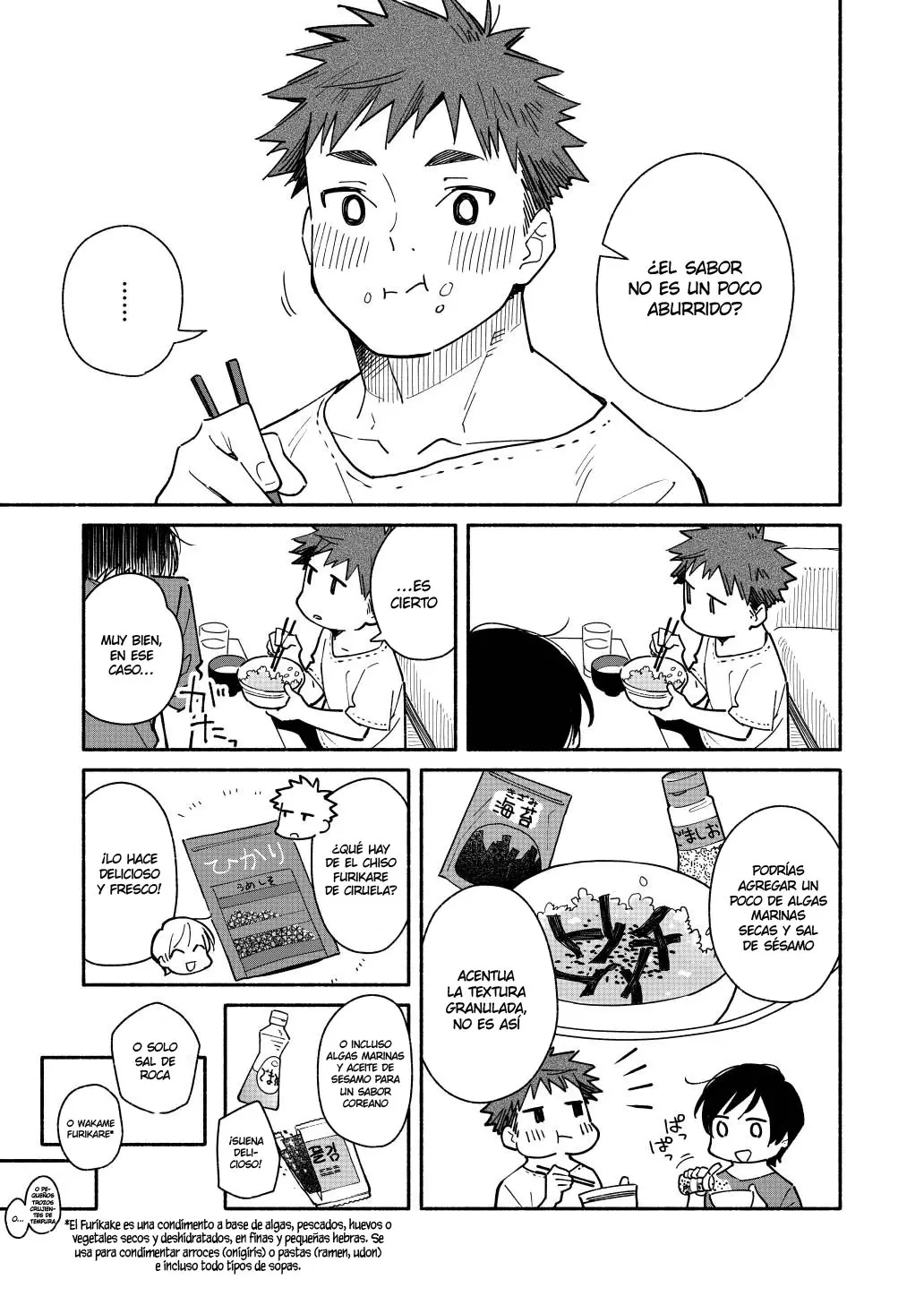 Aikagi-kun to Shiawase Gohan capítulo 6.5 página 4