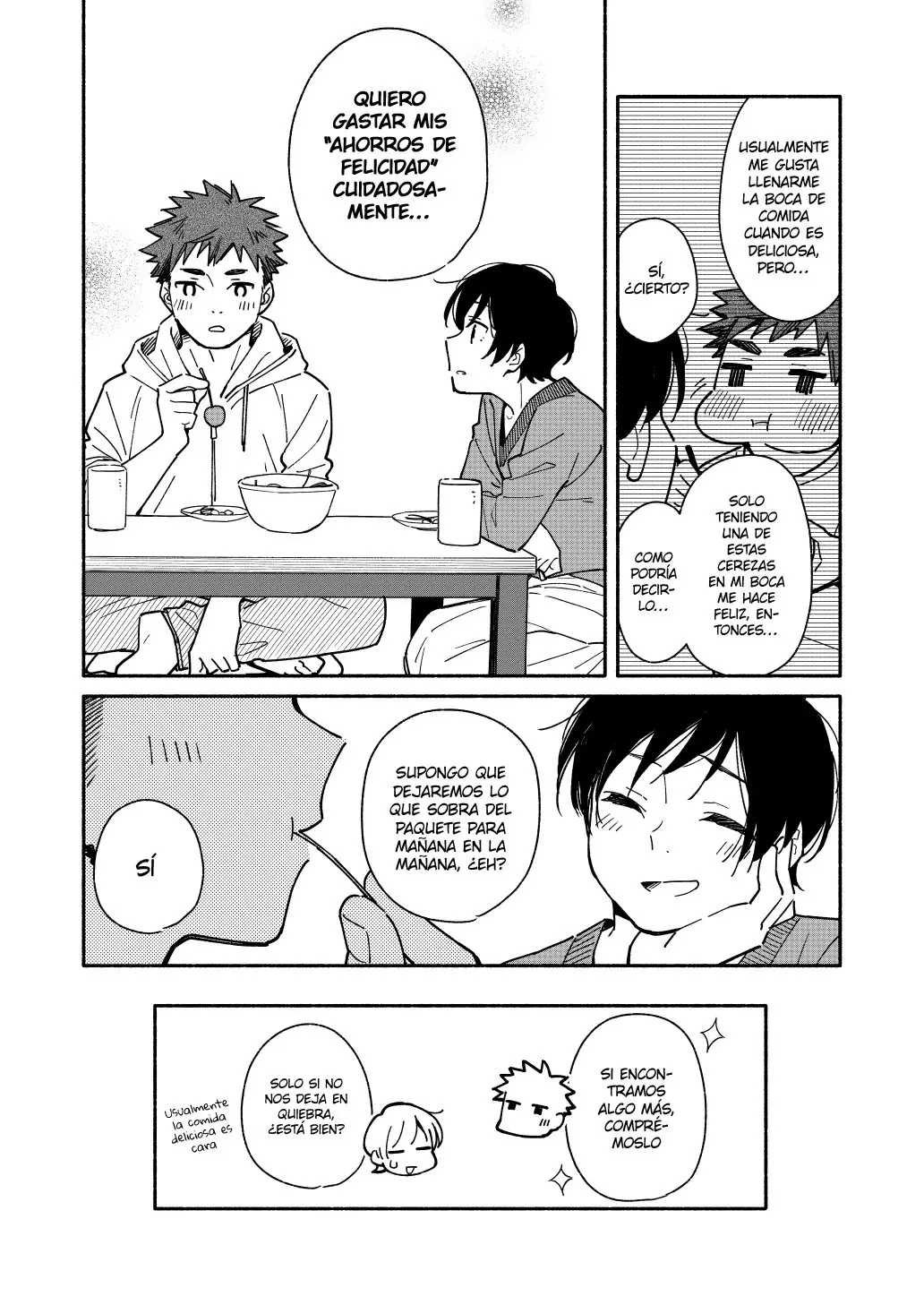 Aikagi-kun to Shiawase Gohan capítulo 7.5 página 5