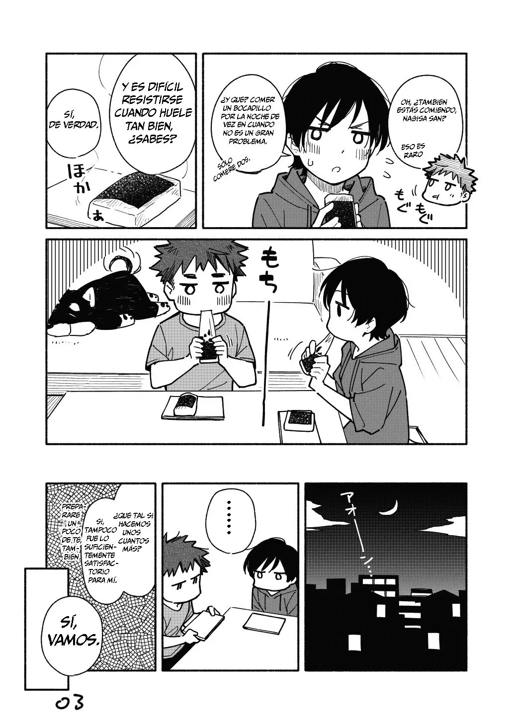 Aikagi-kun to Shiawase Gohan capítulo 8.5 página 4